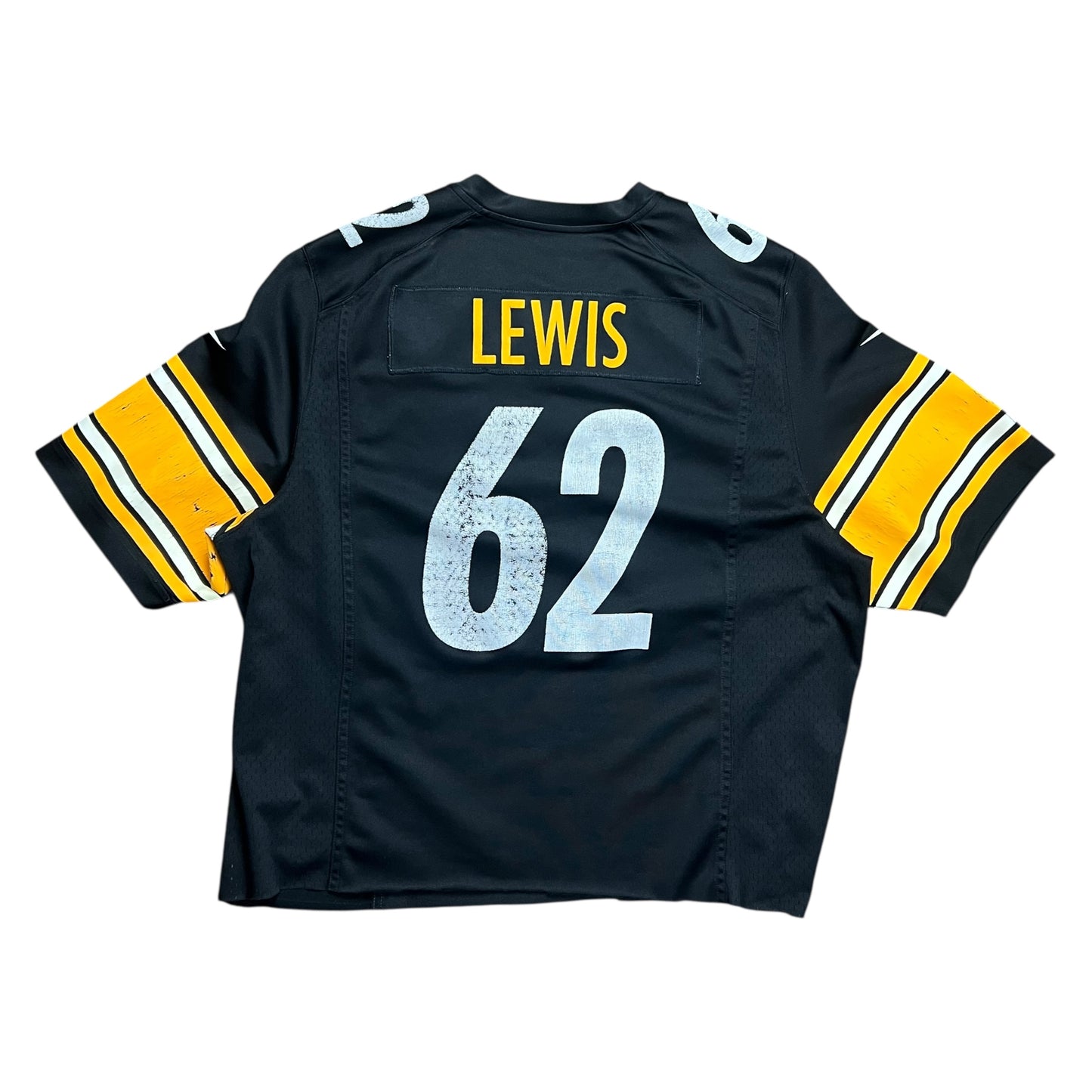 Nike Pittsburgh Steelers Cropped NFL Jersey - XL