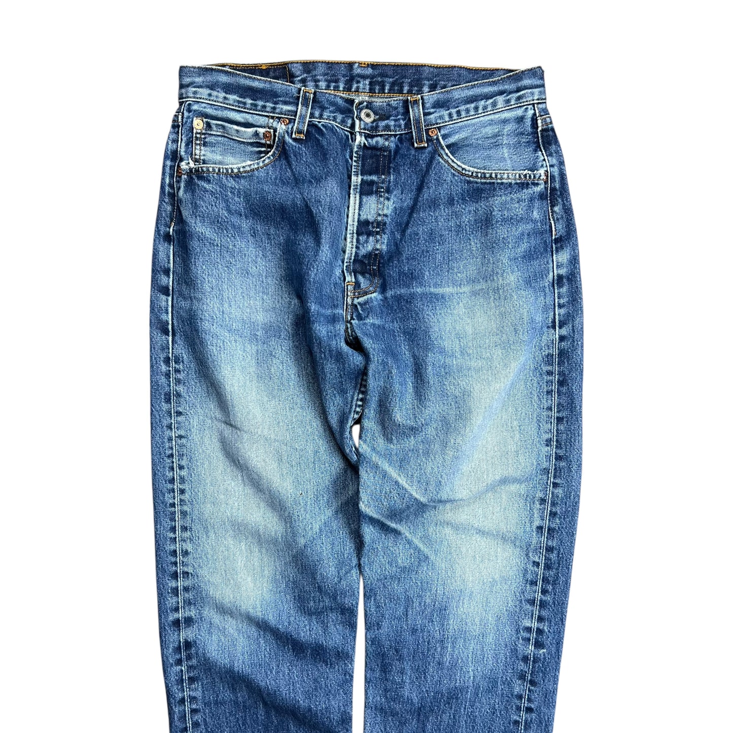 Levi's 501XX Faded Blue Jeans - 32"