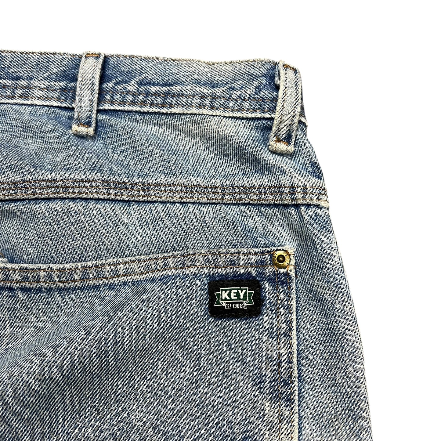 KEY Double Knee Denim Work Pants - 36"