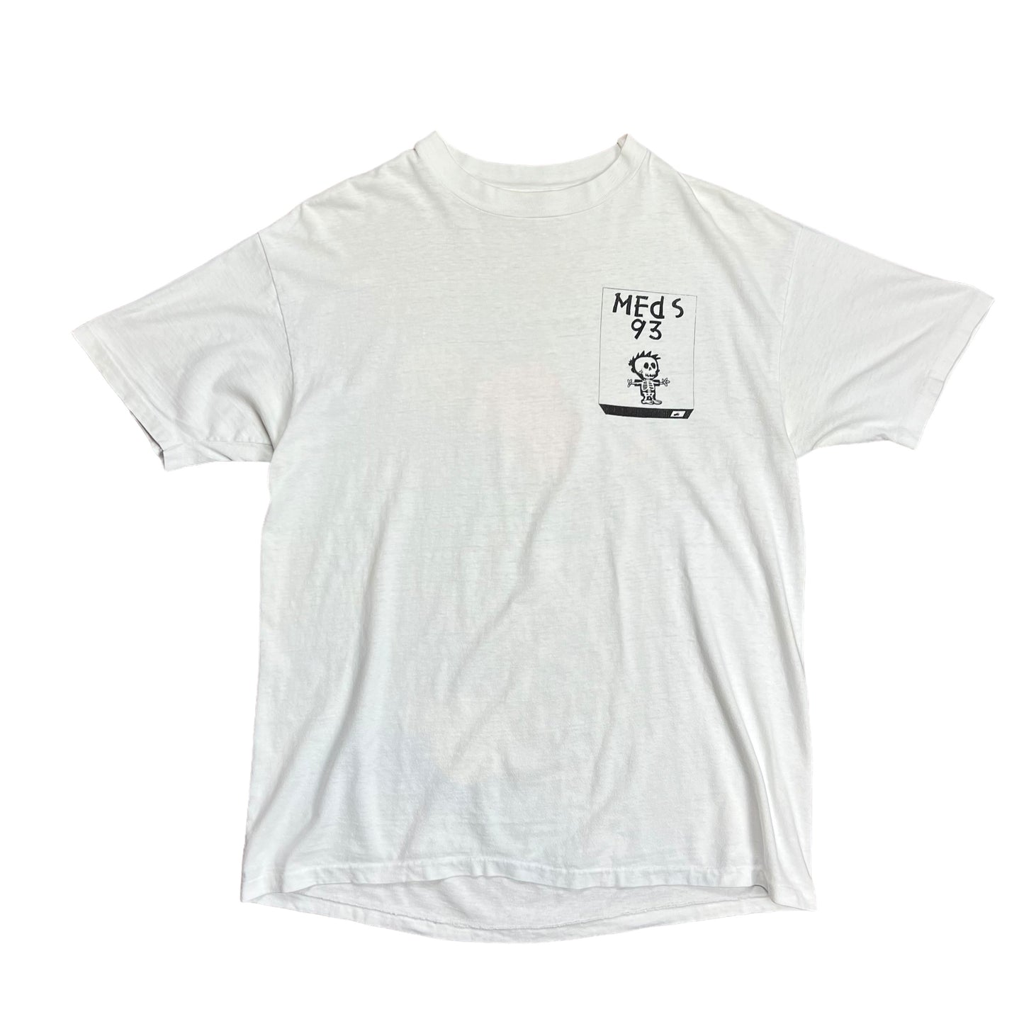 1993 Calvin And Hobbes Western Meds T-shirt - XL