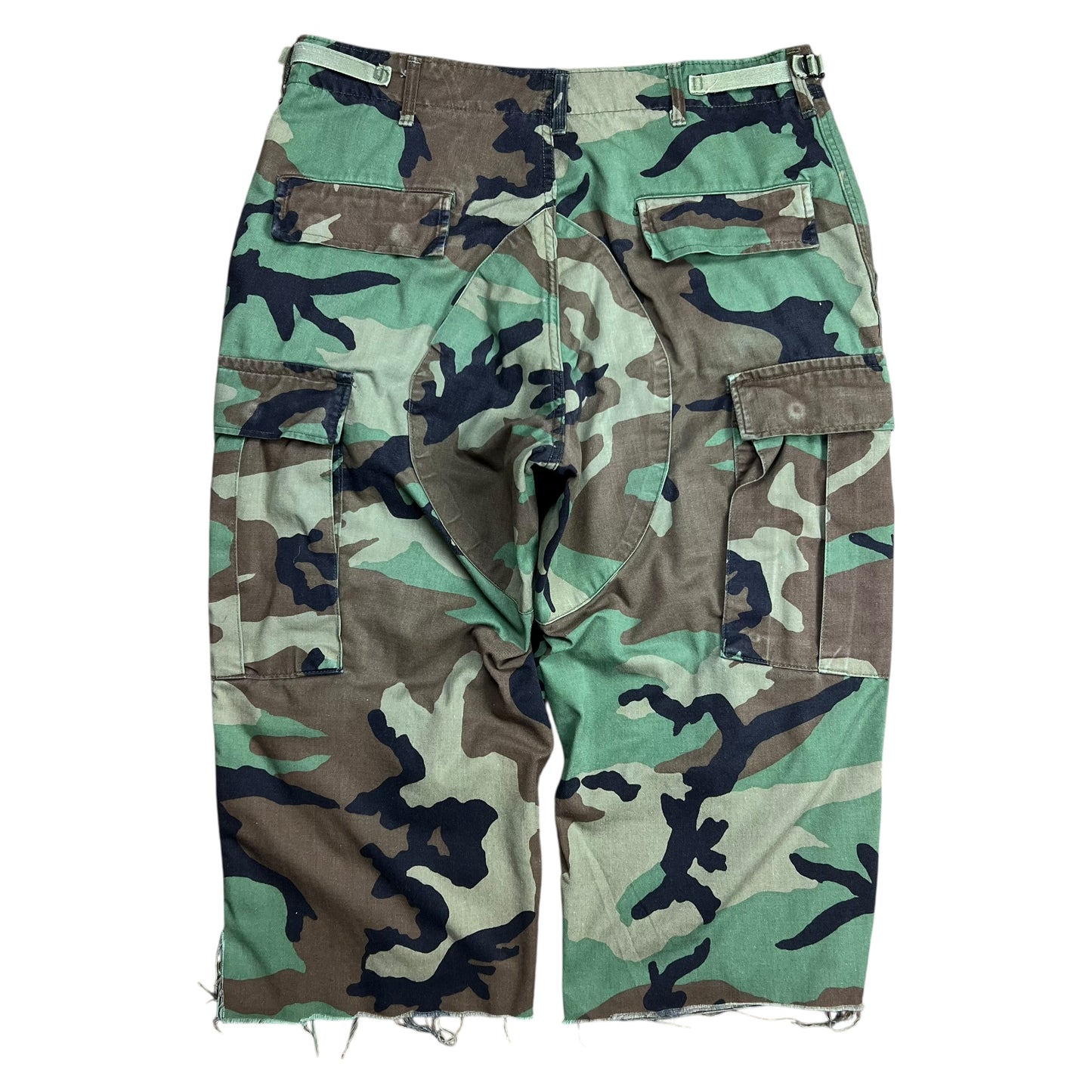 ARMY Woodland Camo Capris - 34"