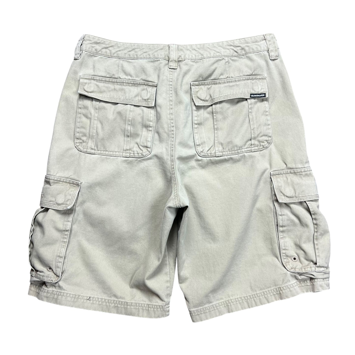 Quiksilver Tan Cargo Shorts - 33"