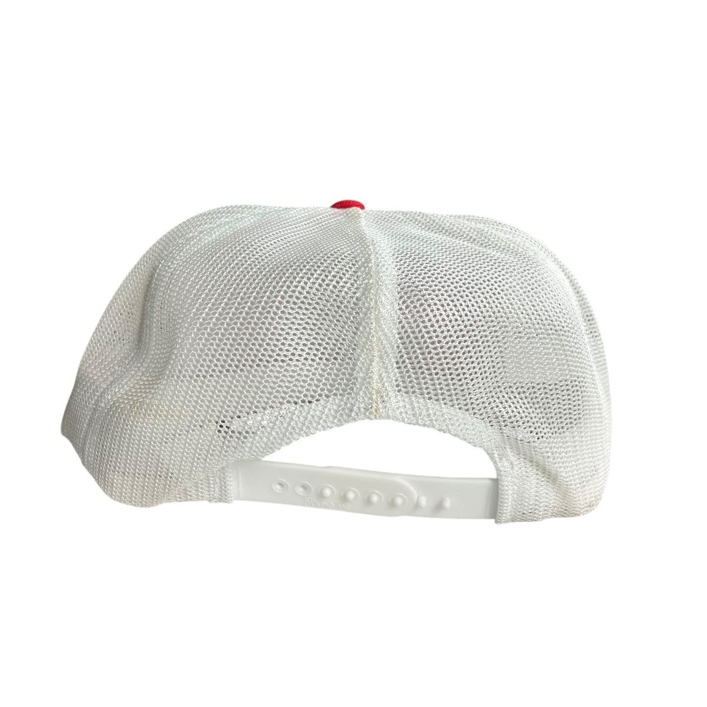 Red & White BJ Trading Post Trucker Hat