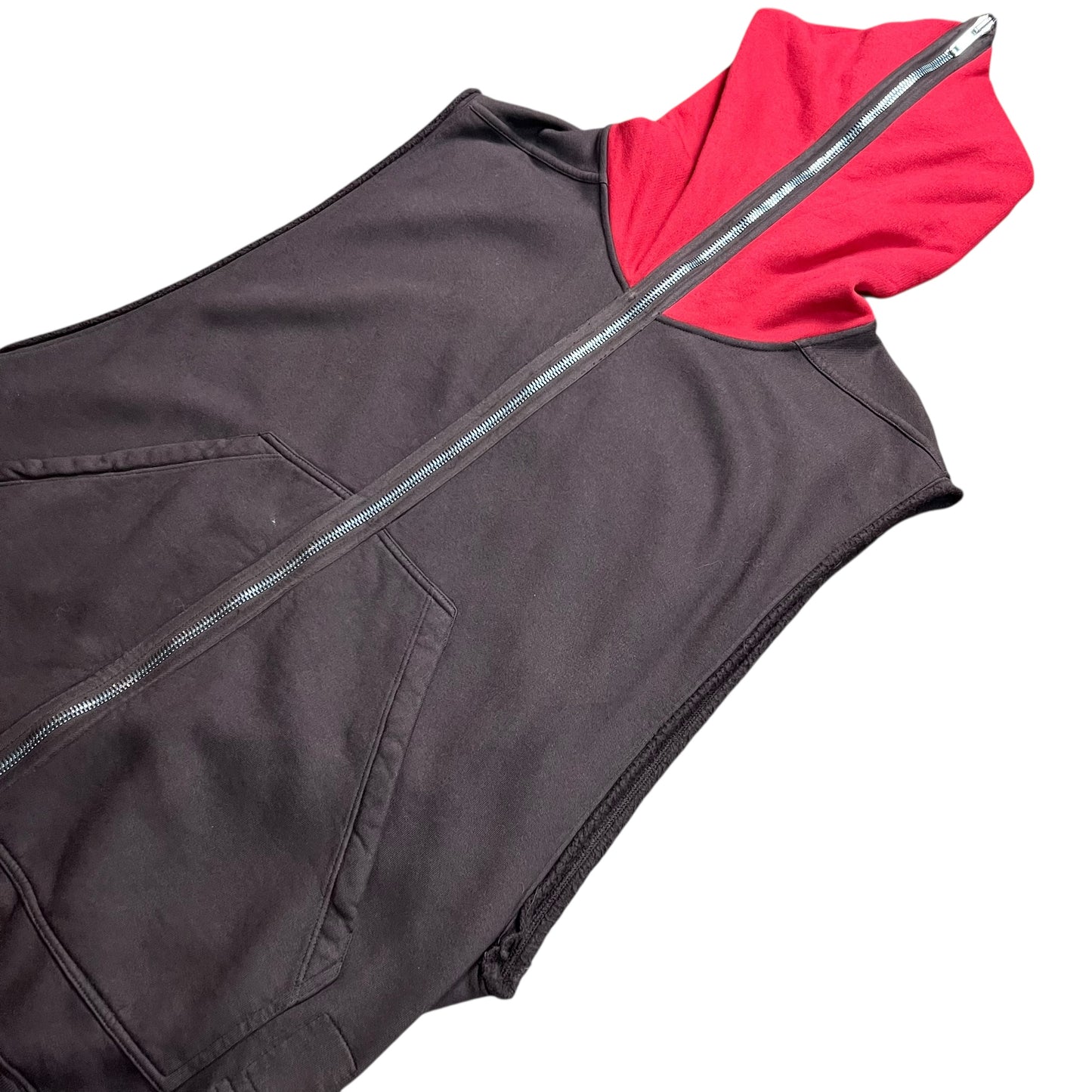 Rick Owens DRKSHDW Sleeveless Gimp Hoodie - L
