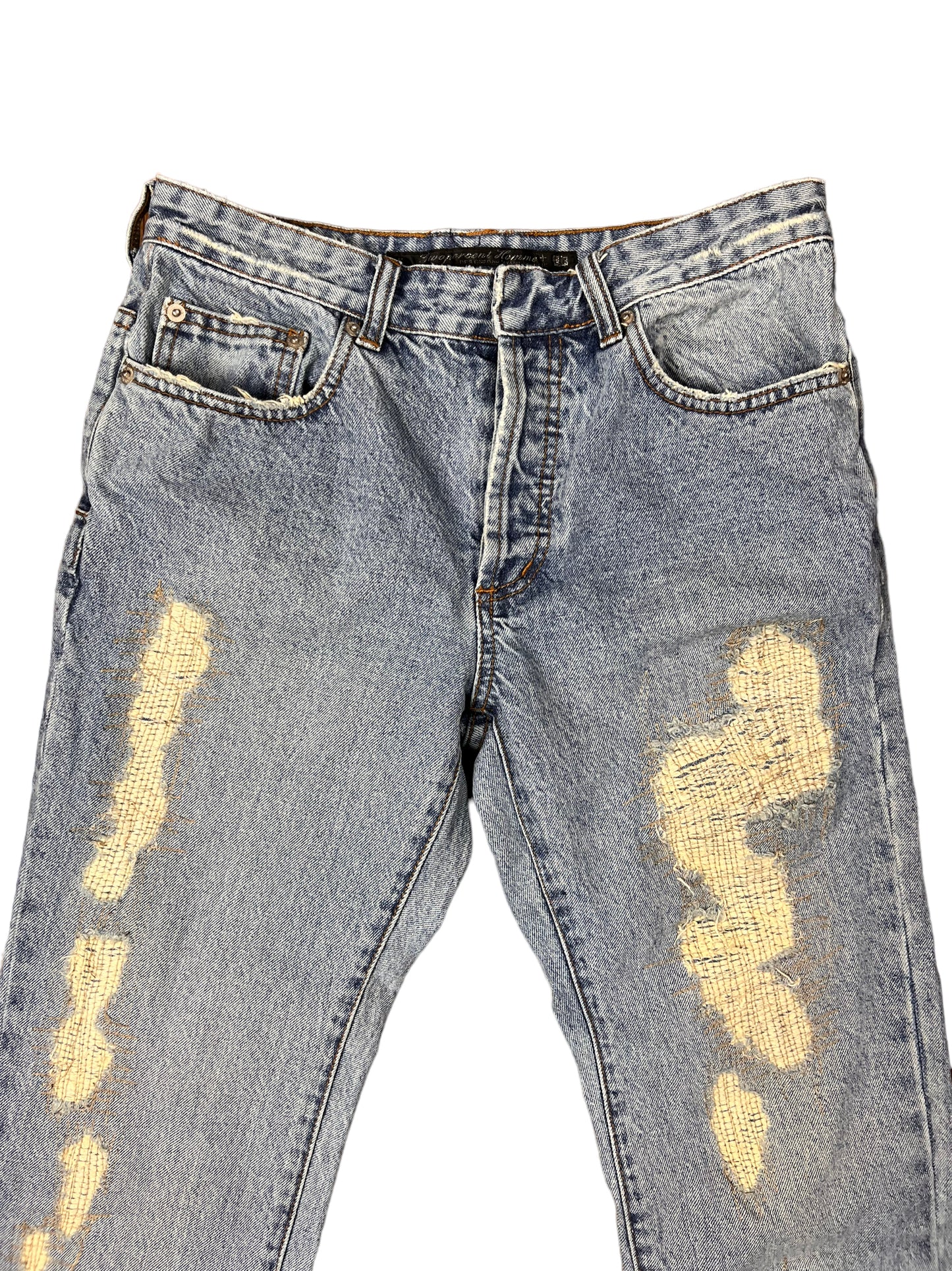 Two Percent Homme + Repaired Jeans - 28"