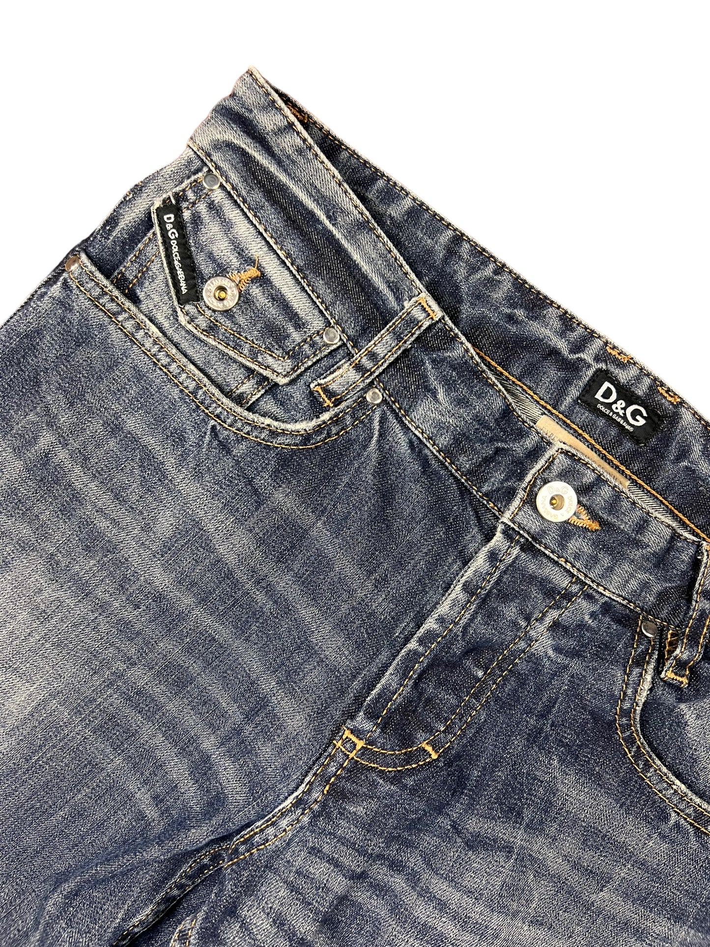 Dolce & Gabbana Straight-Leg Jeans - 30"