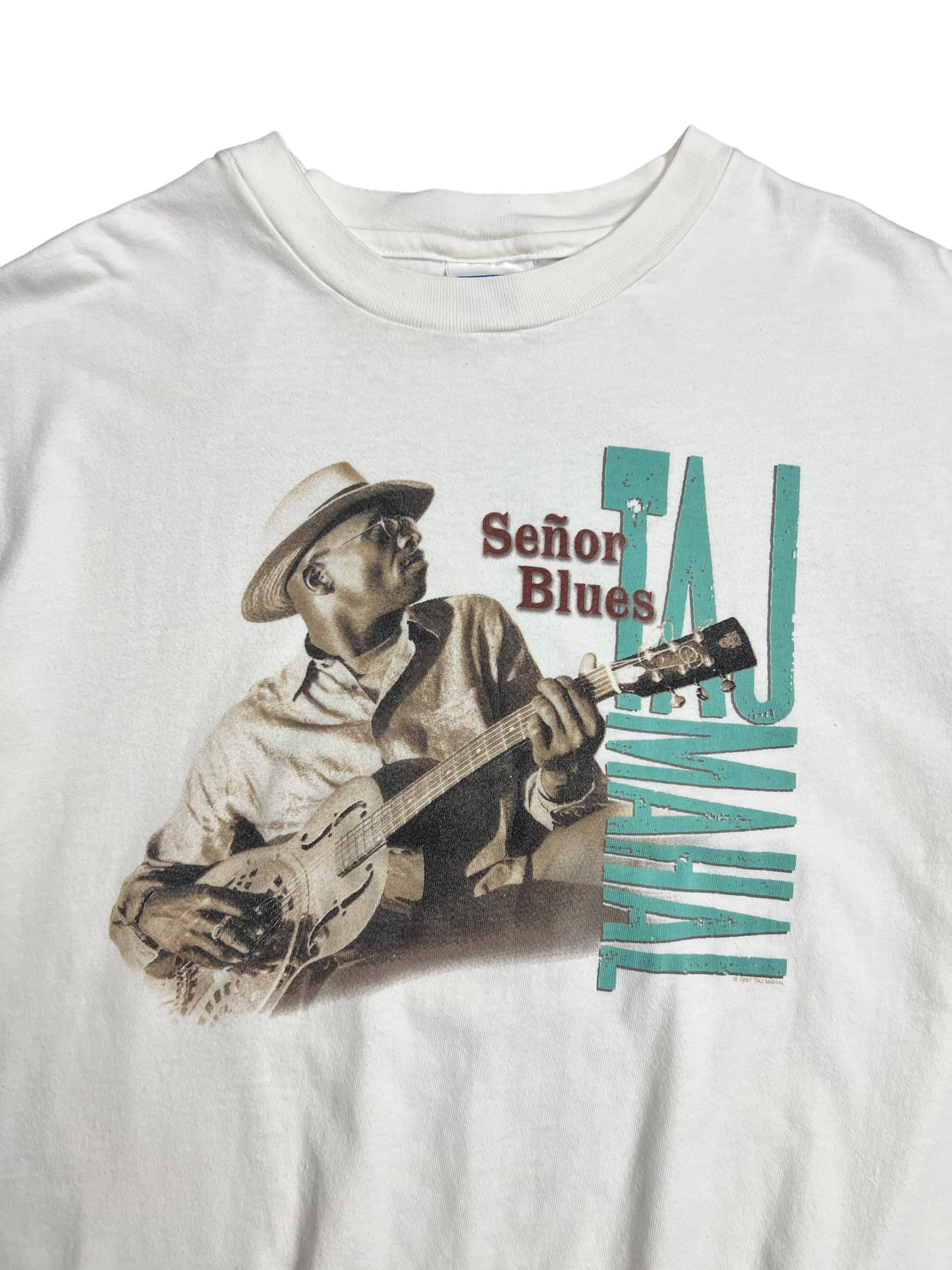 1997 Taj Mahal World Tour Jazz T-shirt - L