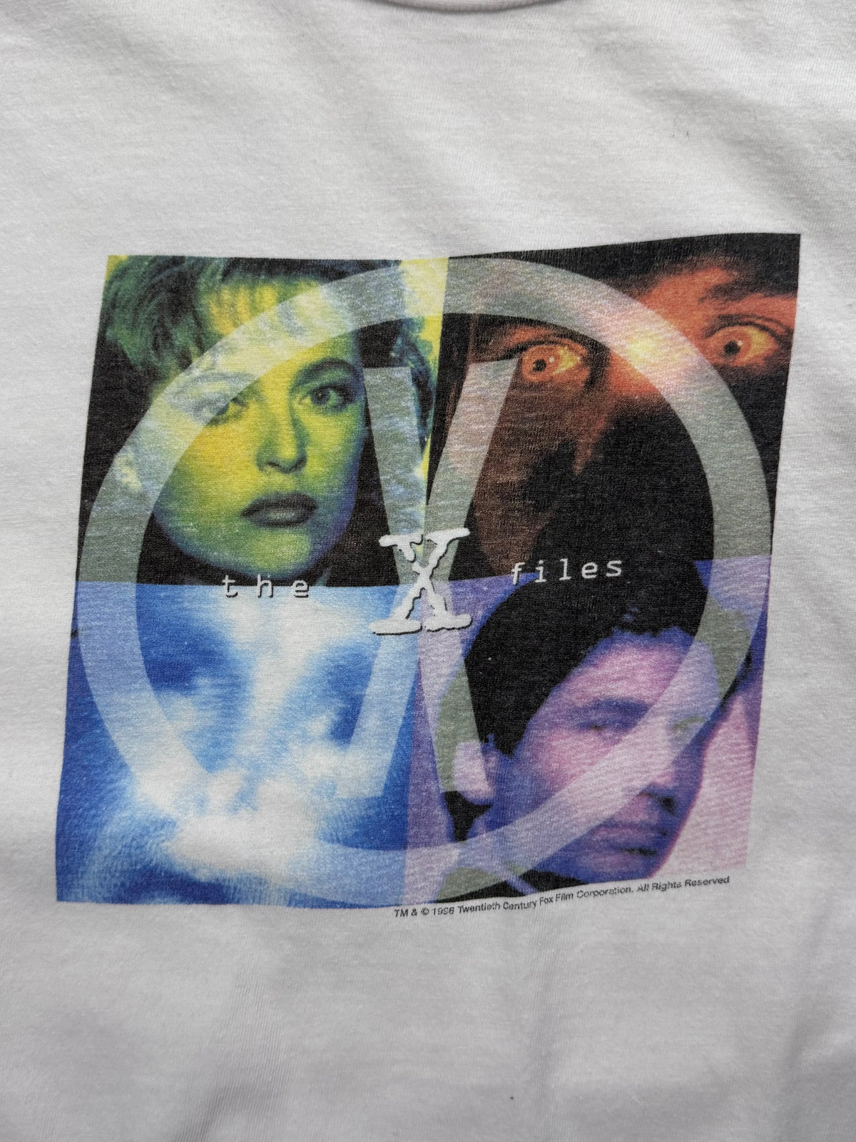 1996 X-Files TV Show T-Shirt - L