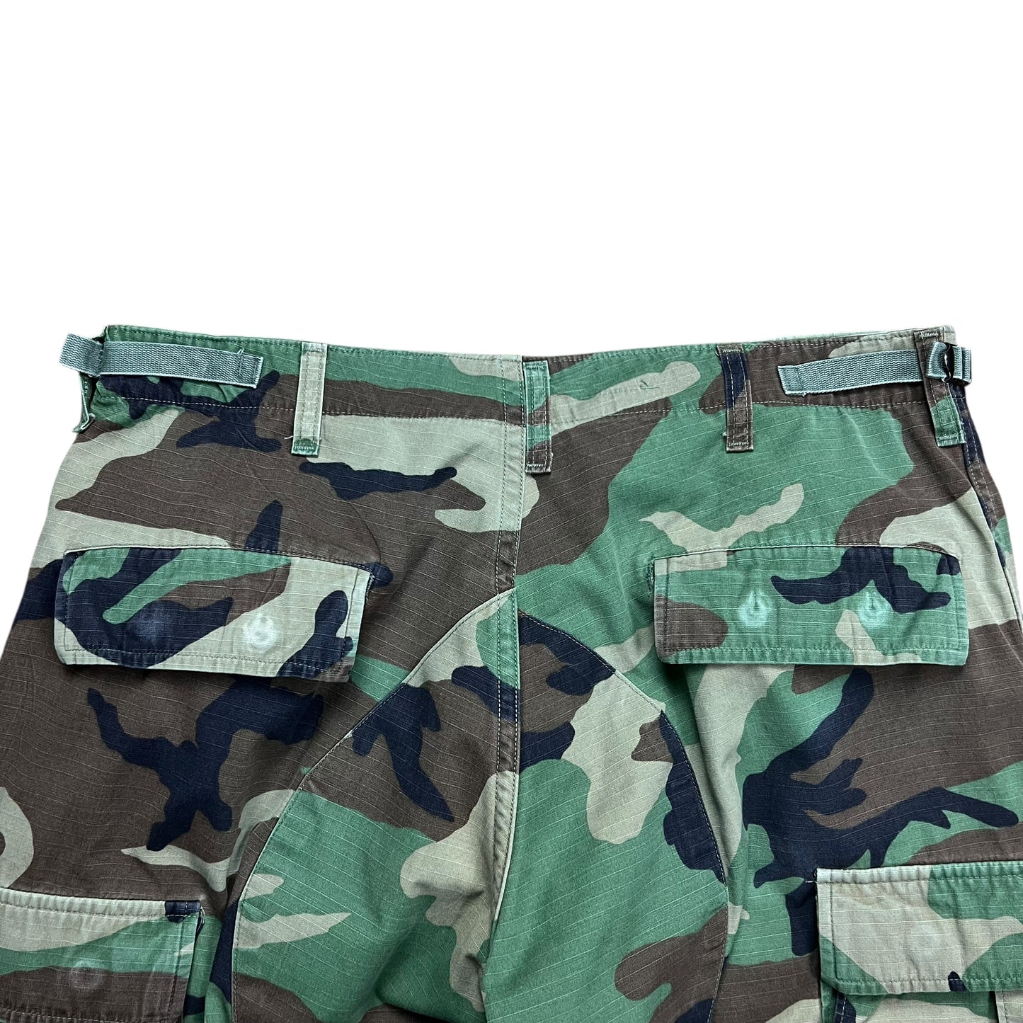 Woodland Camo ARMY Cargo Shorts - 34"