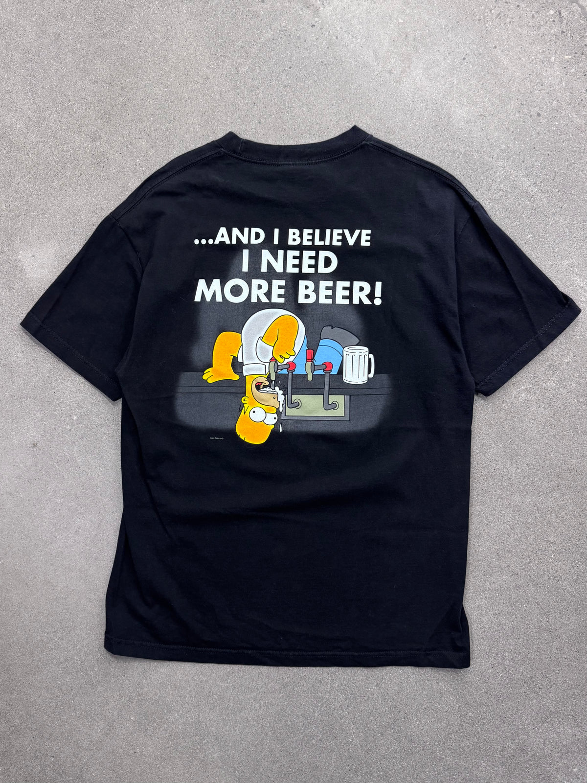 2000 Homer Simpson Beer T-Shirt - L