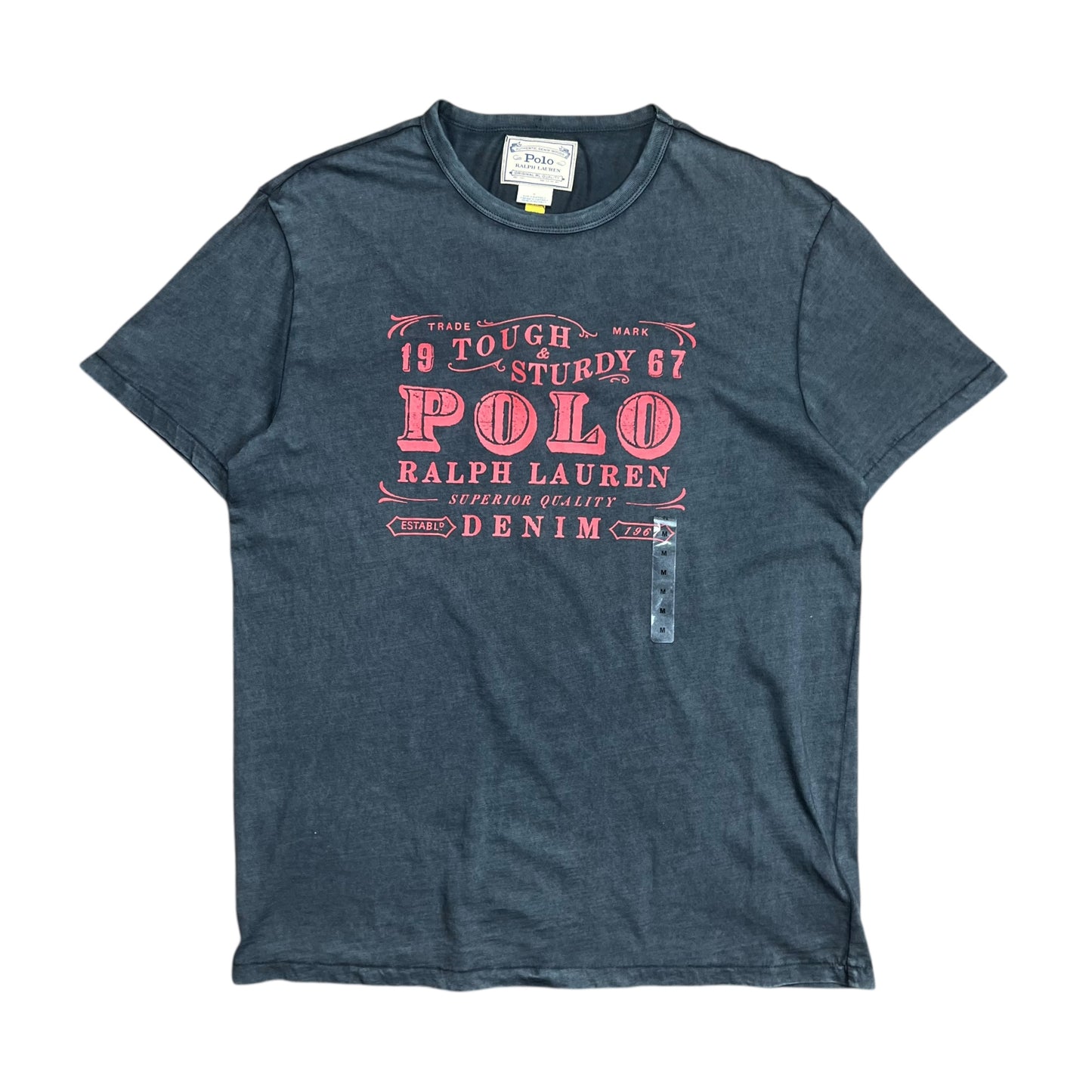 Polo Ralph Lauren Faded Graphic T-shirt - M