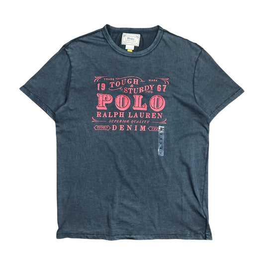 Polo Ralph Lauren Faded Graphic T-shirt - M