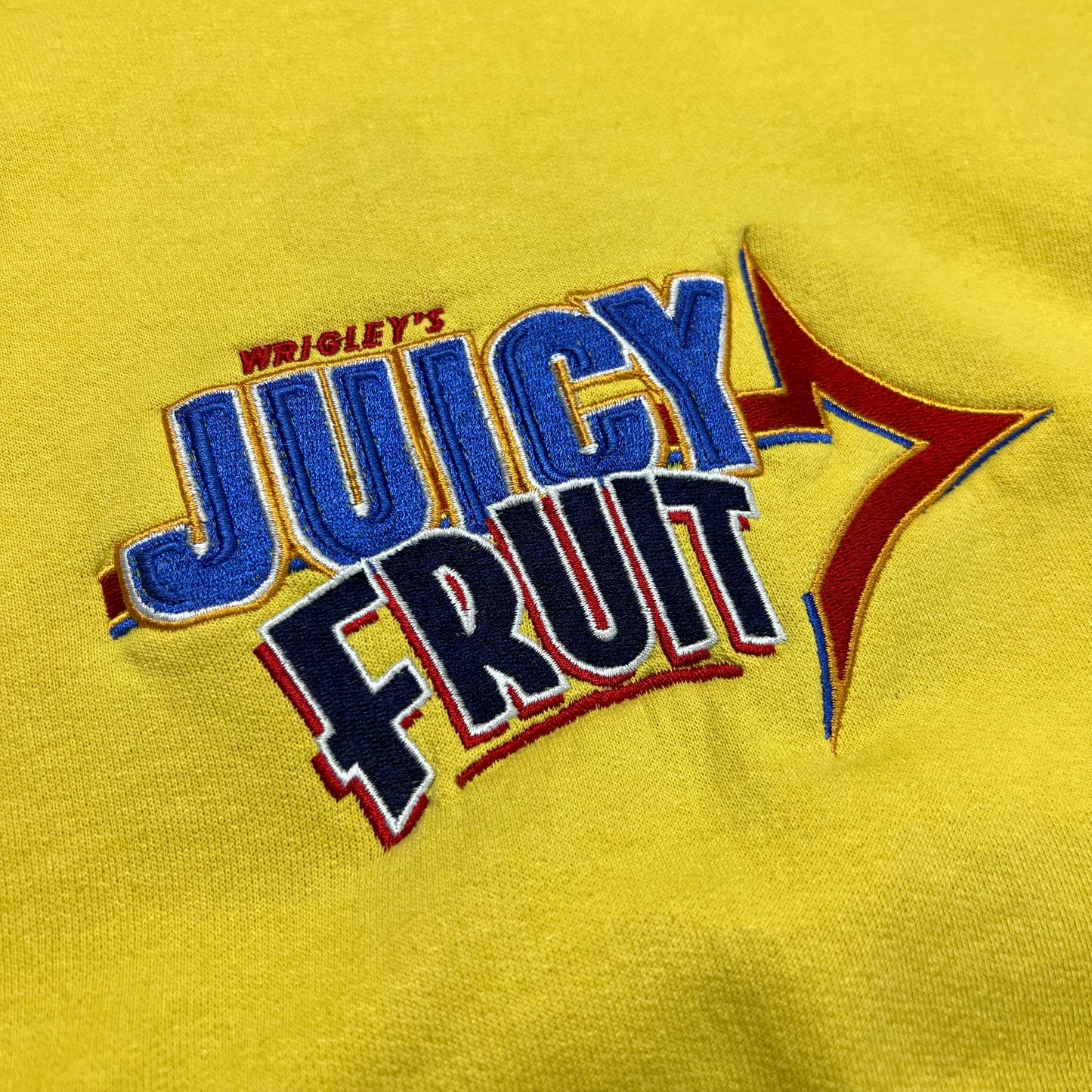 Juicy Fruit Yellow Promo Hoodie - L