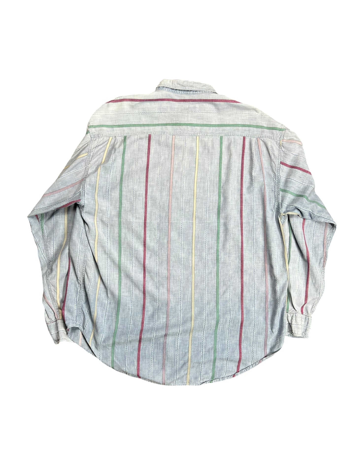 Club International Light Blue Button-up Shirt - XL