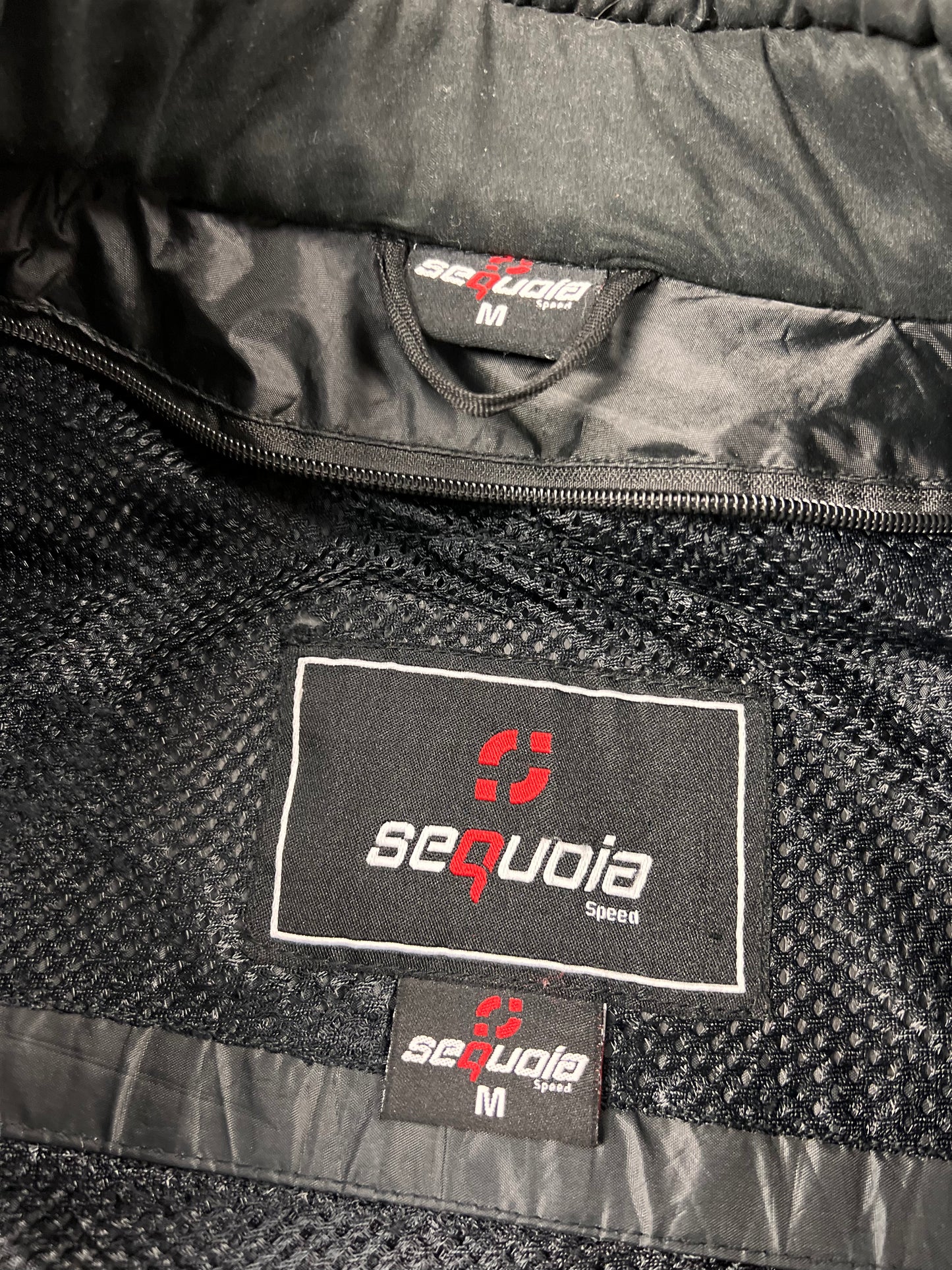 Black Sequola Motorcycle Jacket - M
