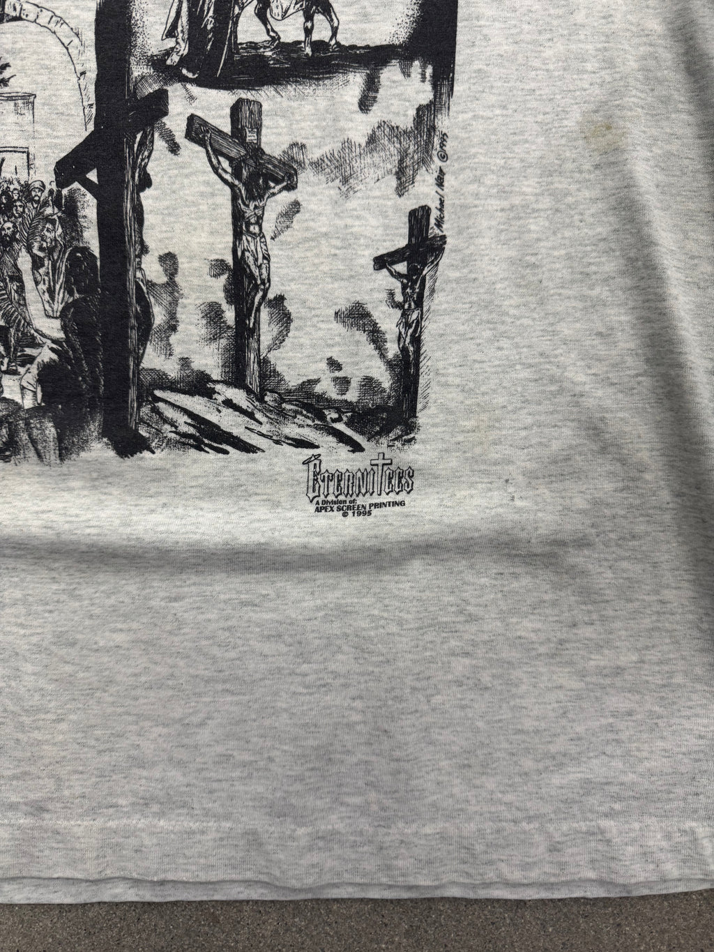1995 Jesus Christ My Saviour & Lord T-Shirt - XL