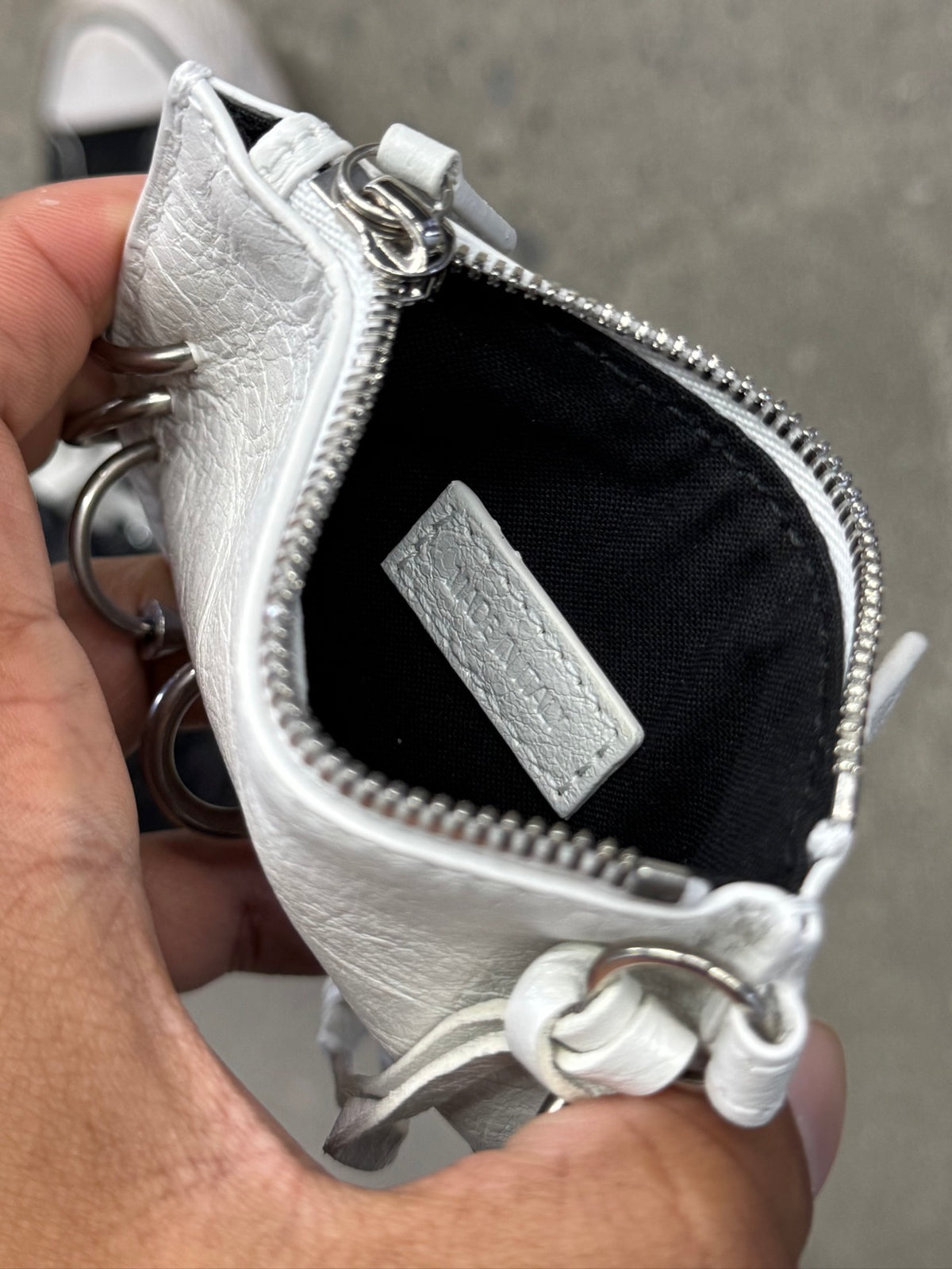 Balenciaga Le Cagole Pierced Coin Purse