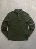 Polo By Ralph Lauren Sueded Jersey Polo Shirt - M