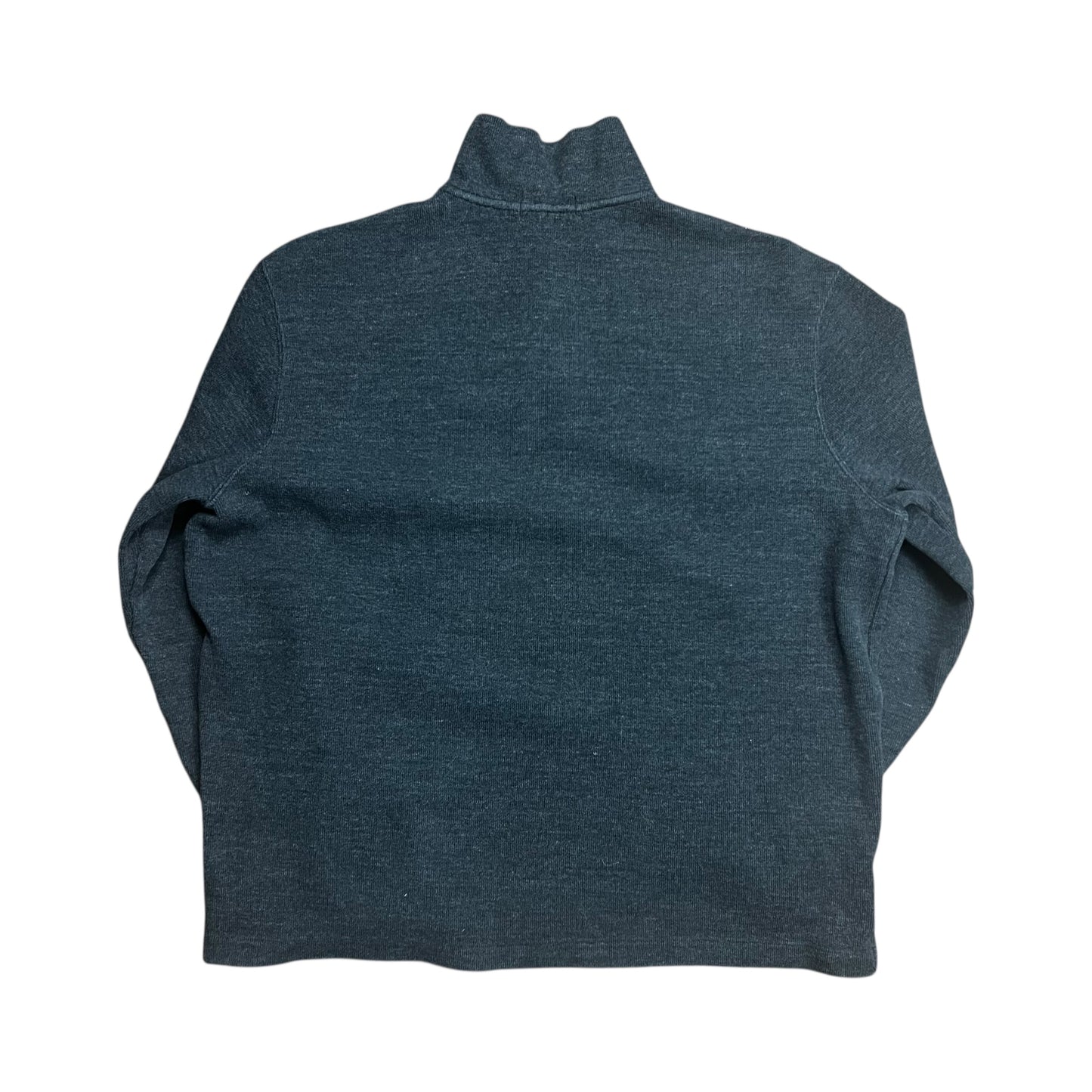 Polo Ralph Lauren Charcoal Quarter-Zip Sweater - L