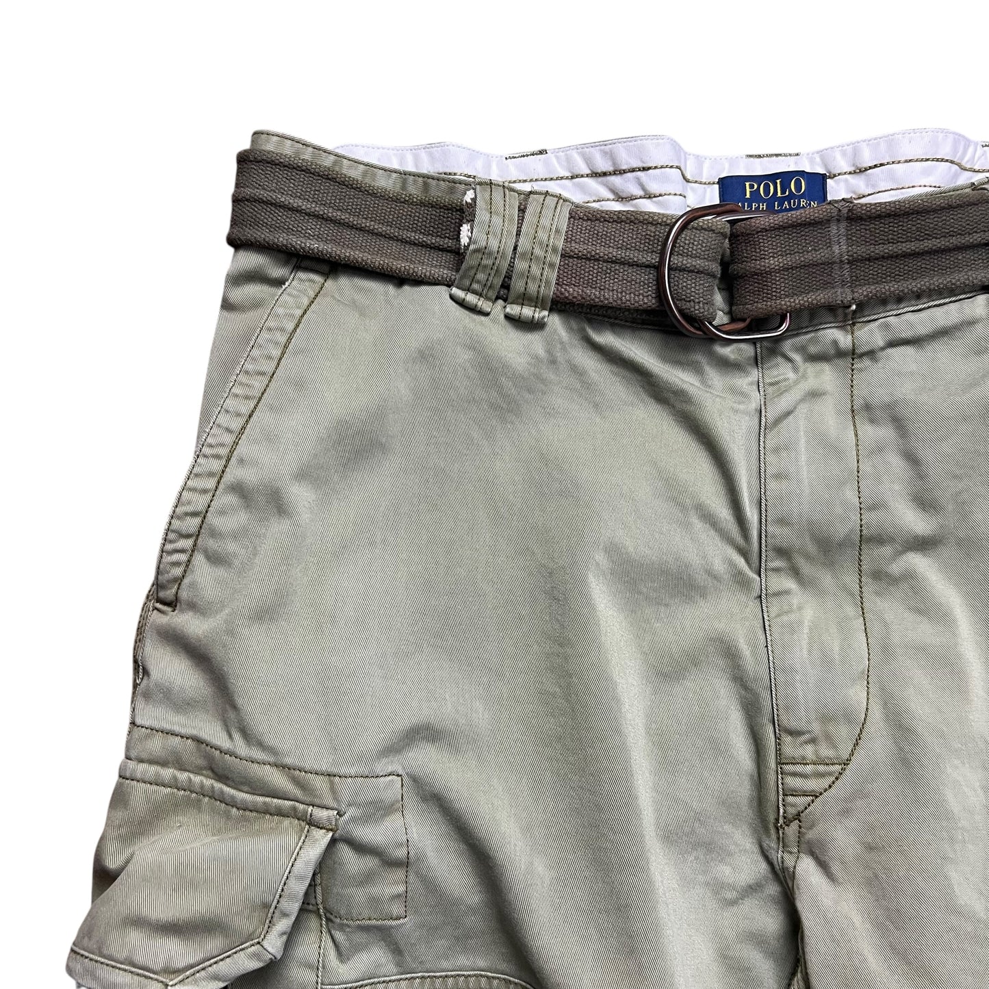 Polo Ralph Lauren Baggy Green Cargo Shorts - 40”