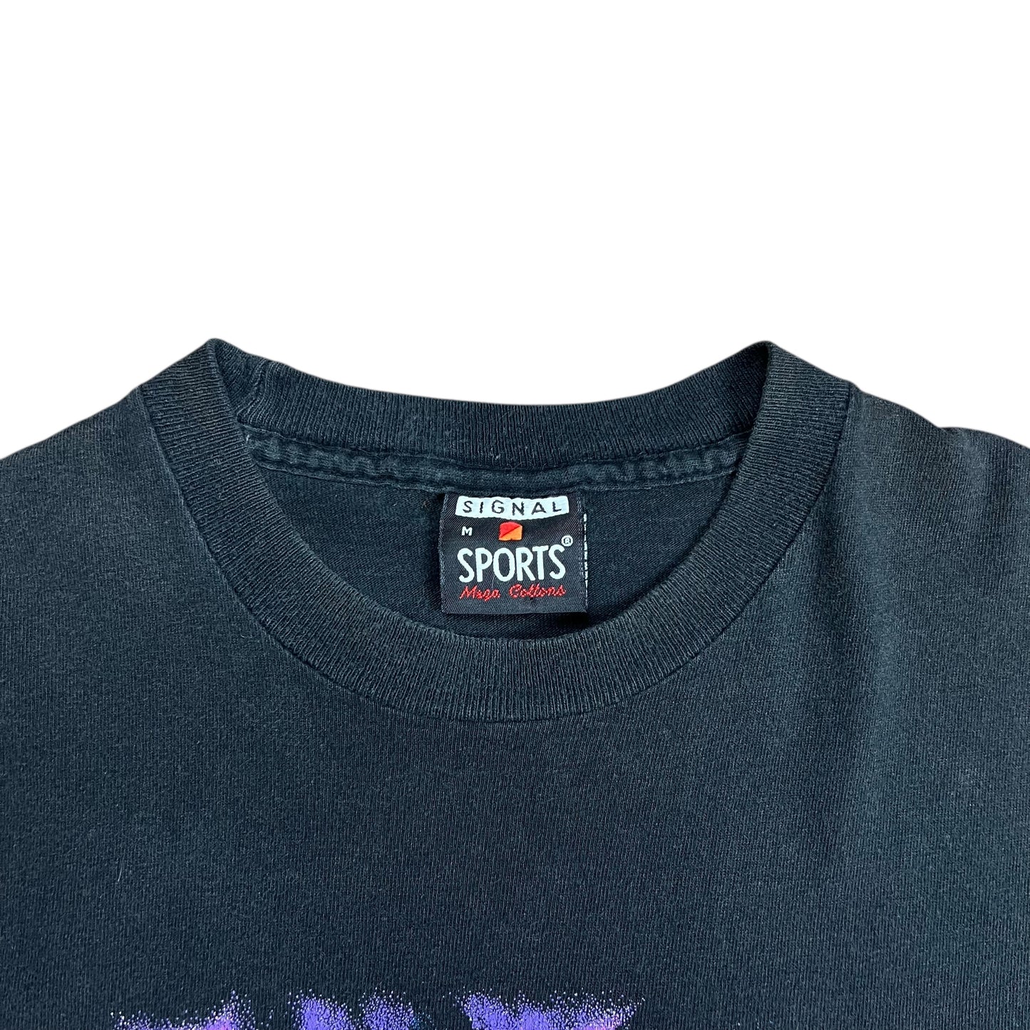 Faded Purple Lightning Nature T-shirt - M