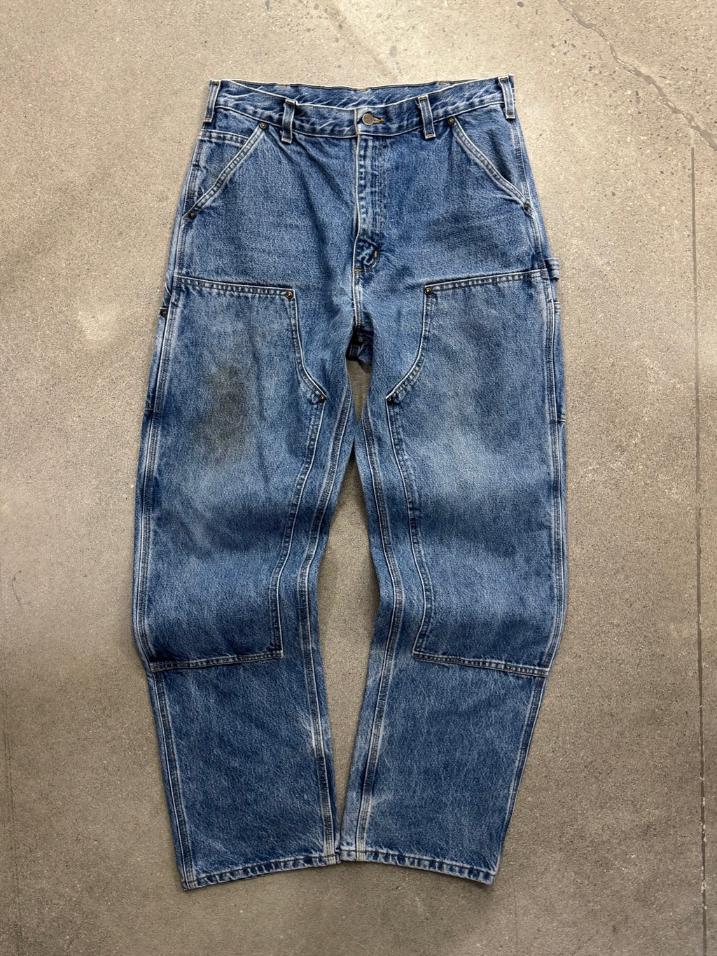 Carhartt Denim Double Knee Work Pants - 34"