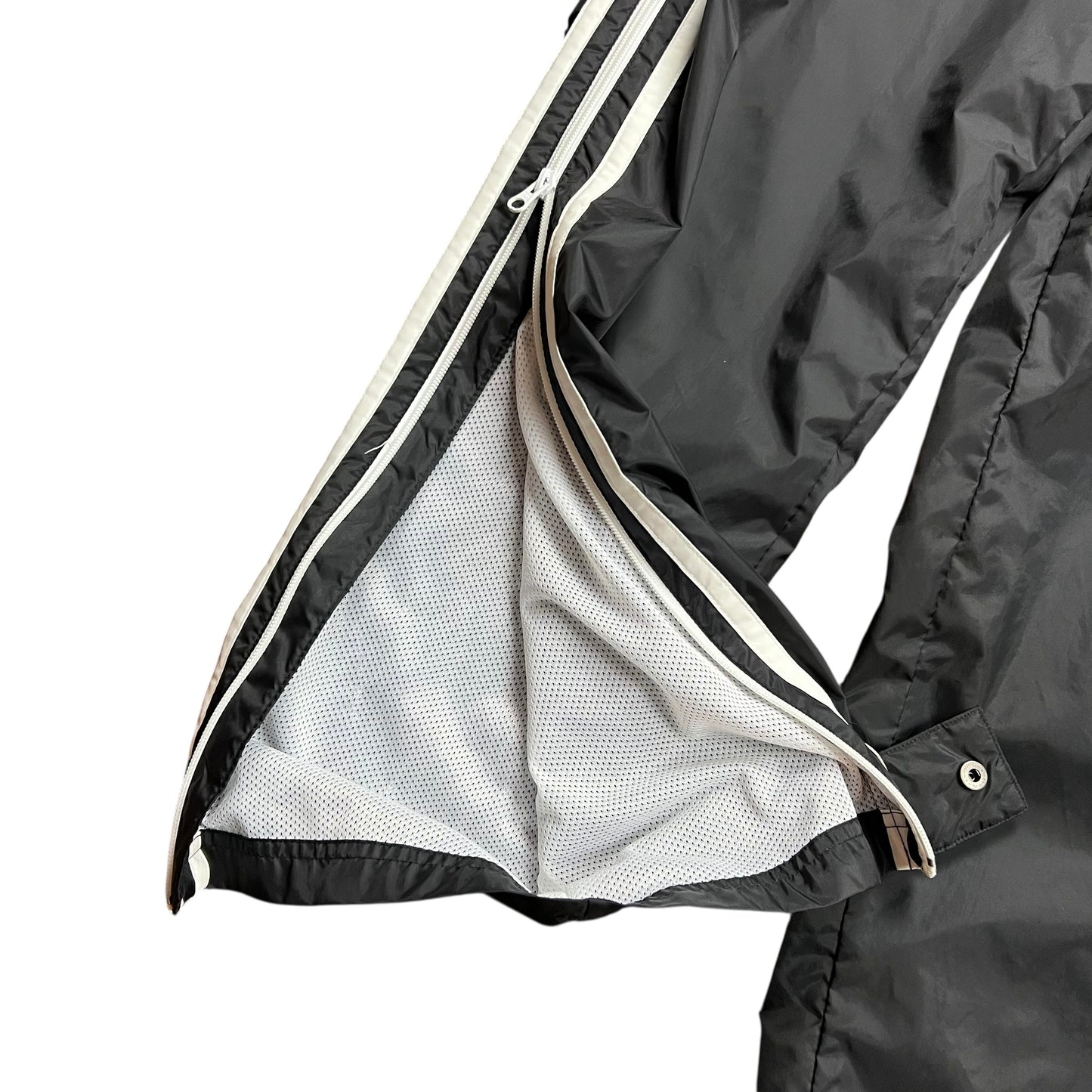Adidas Mesh Lined Zip-up Track Pants - L
