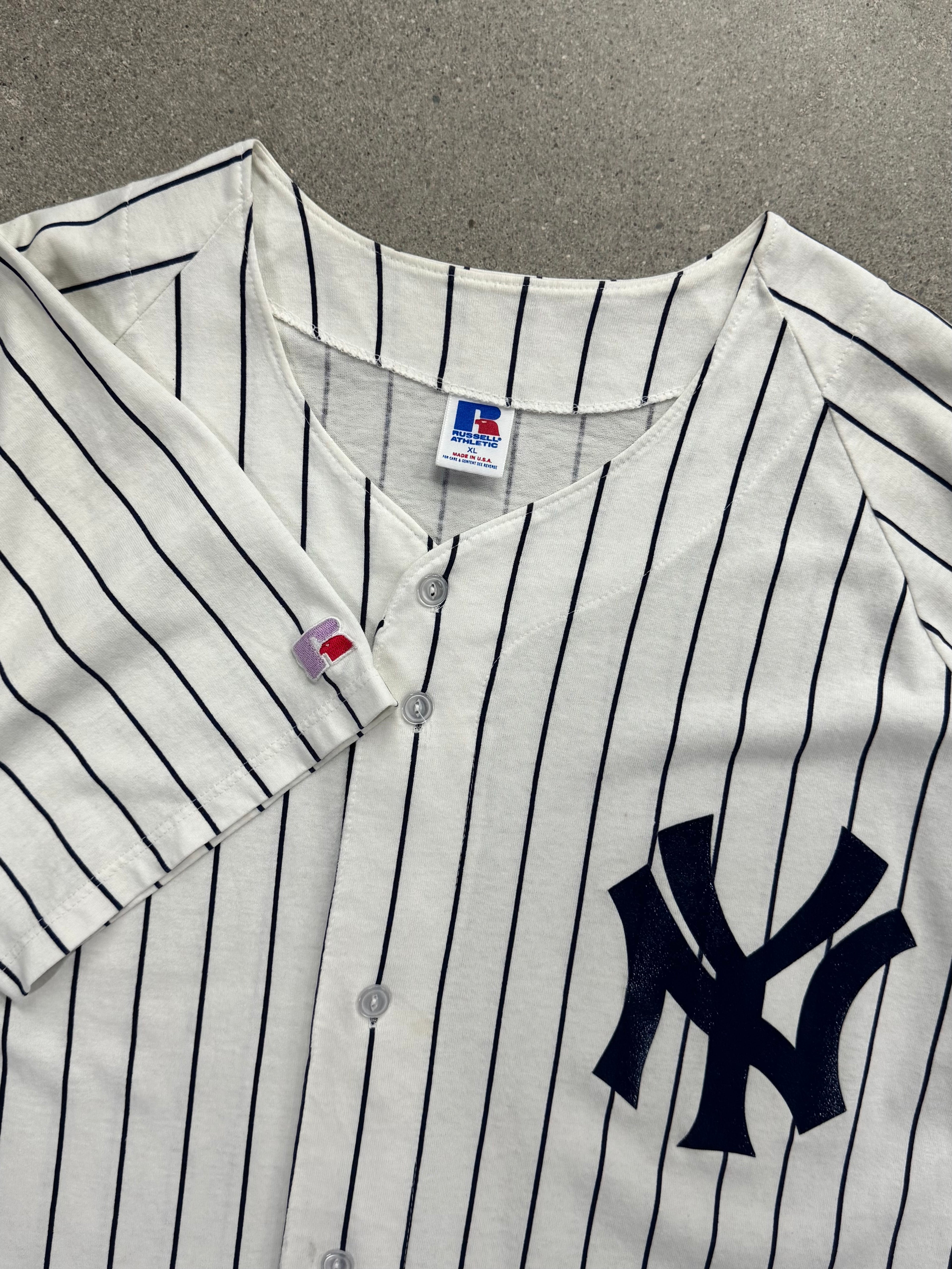 Russell Athletics New York Yankees MLB Pinstripe Jersey - XL