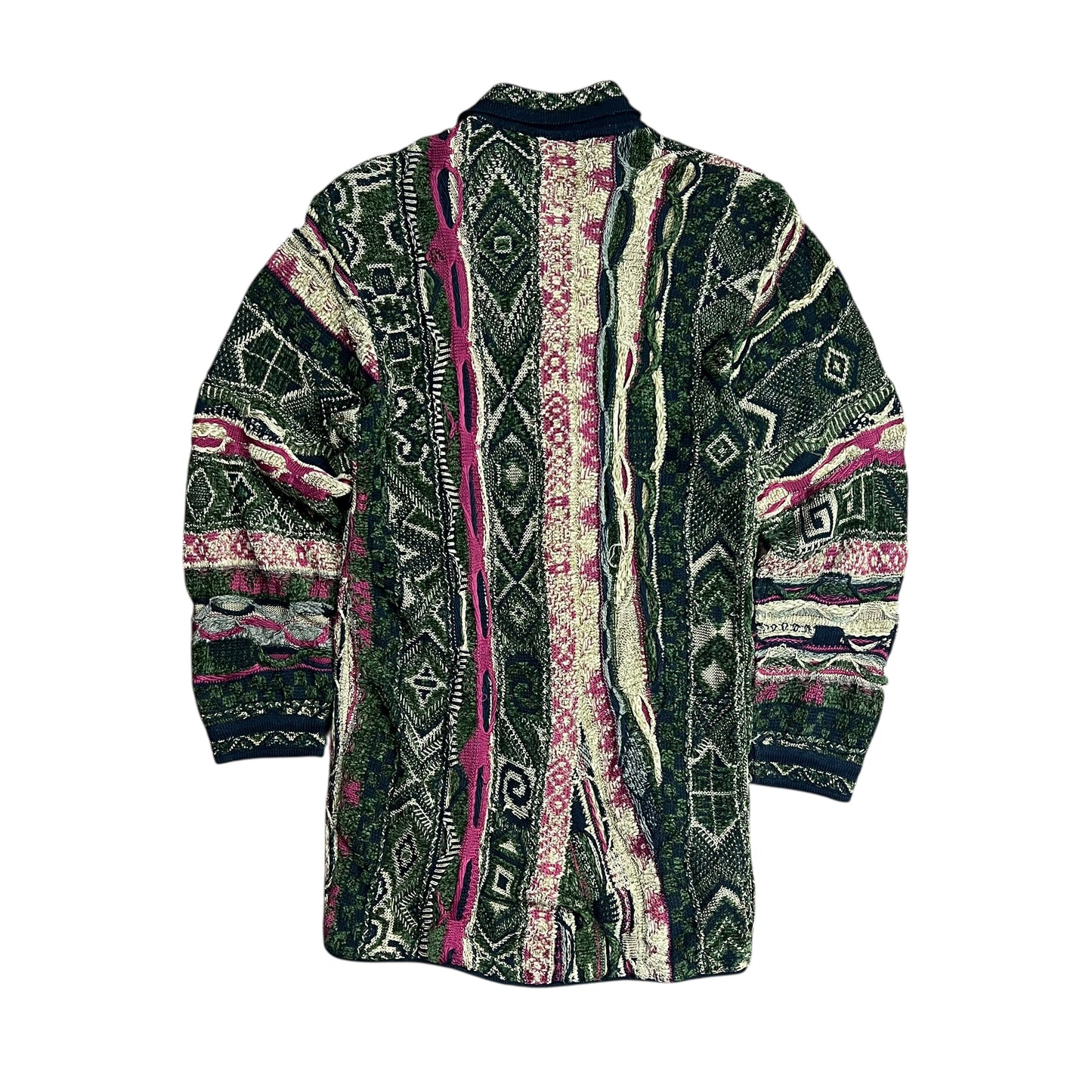 Coogi Knit Cardigan Sweater - S