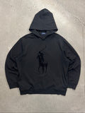 Polo Ralph Lauren Velvet Big Pony Double-Knit Hoodie - XL