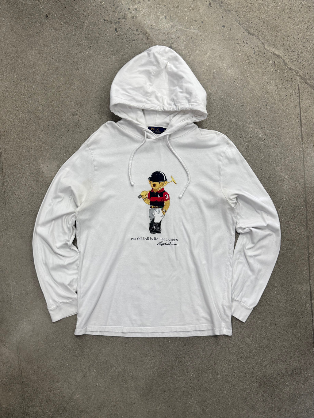 Polo Ralph Lauren Polo Bear Jersey Hoodie - L