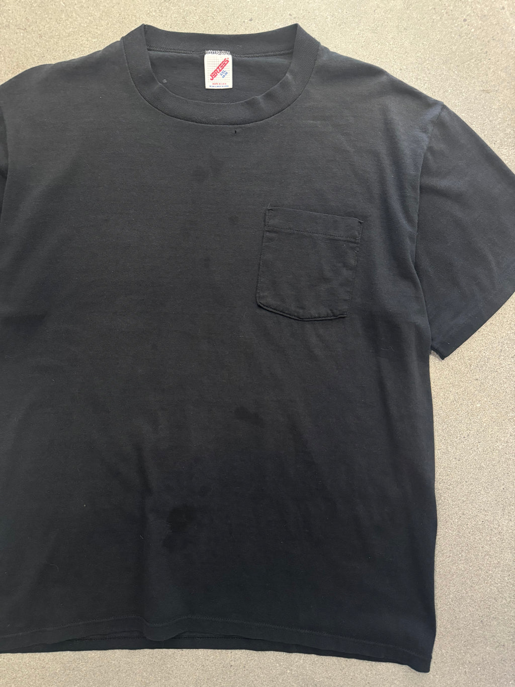 Jeff’s Bar T-Shirt mit unbedruckter Brusttasche - XL