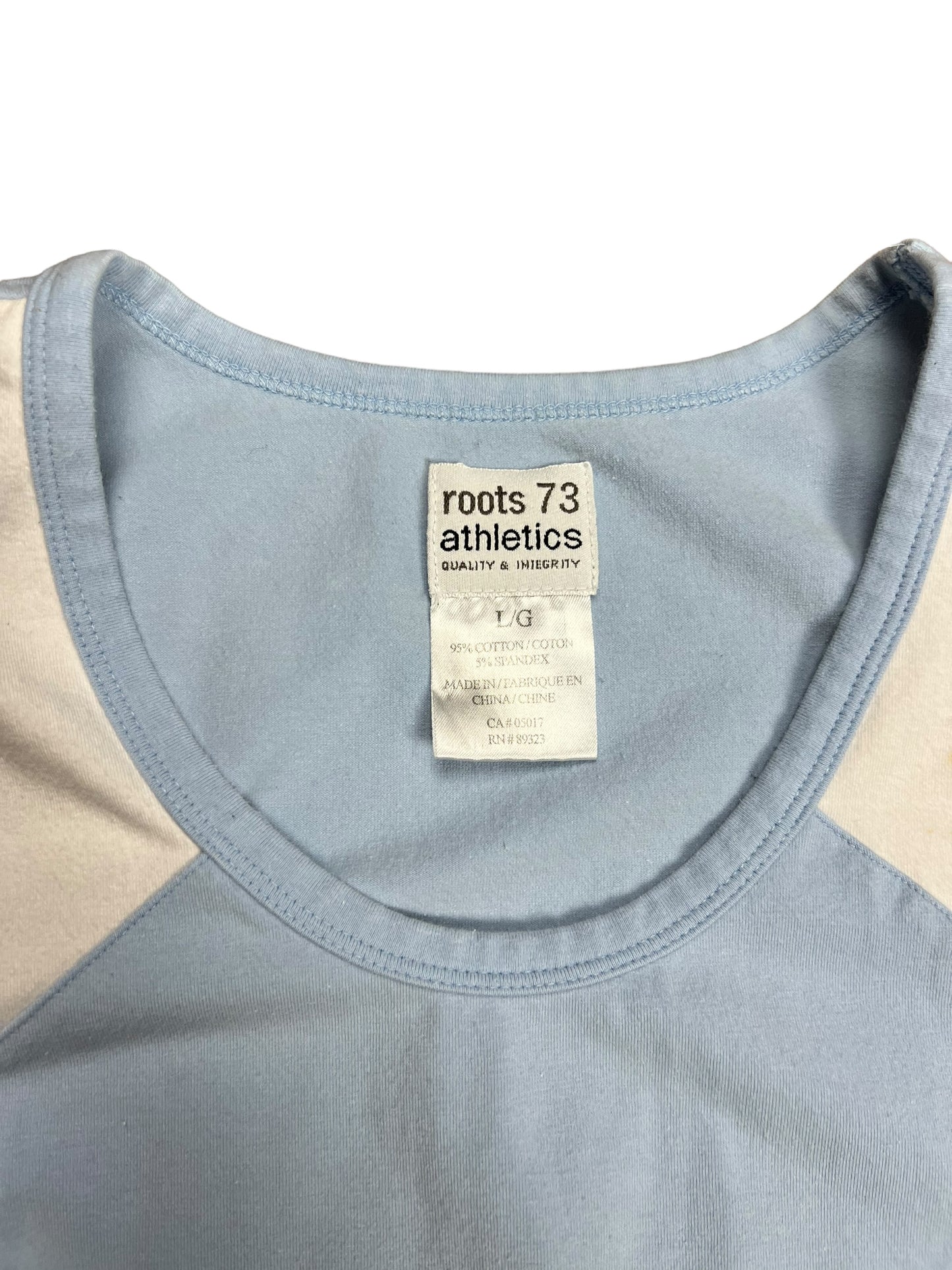 Baby Blue Roots Athletics Tank Top - M