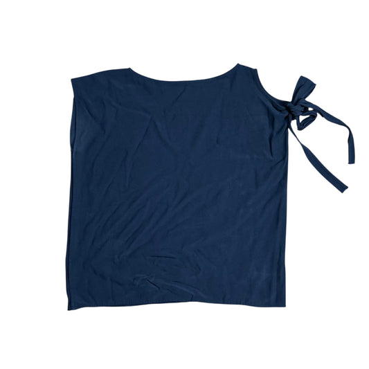 Helmut Lang Navy Tie Top - M