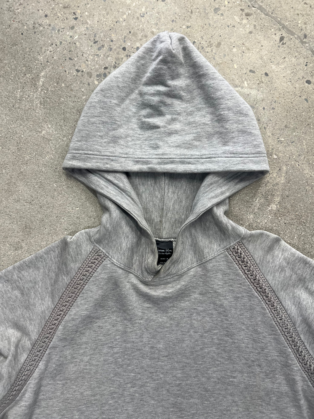 Number (N)ine Woven Rope Hoodie - XL