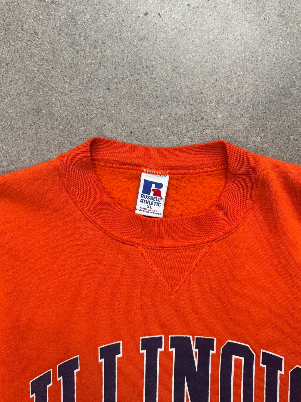 Russell Athletic University of Illinois Crewneck Sweatshirt - XL