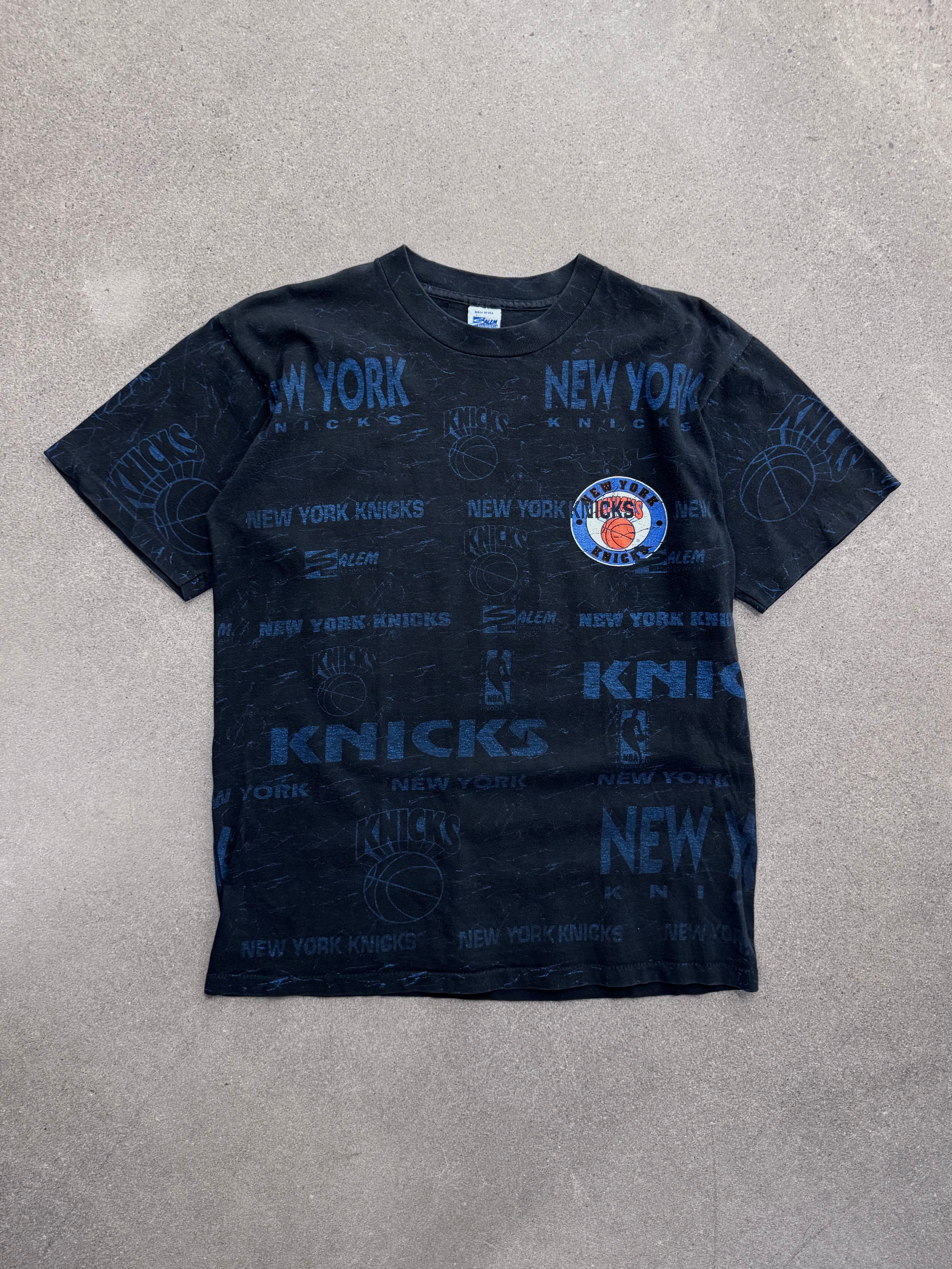 Salem Sportswear New York Knicks Allover-Print T-Shirt - L