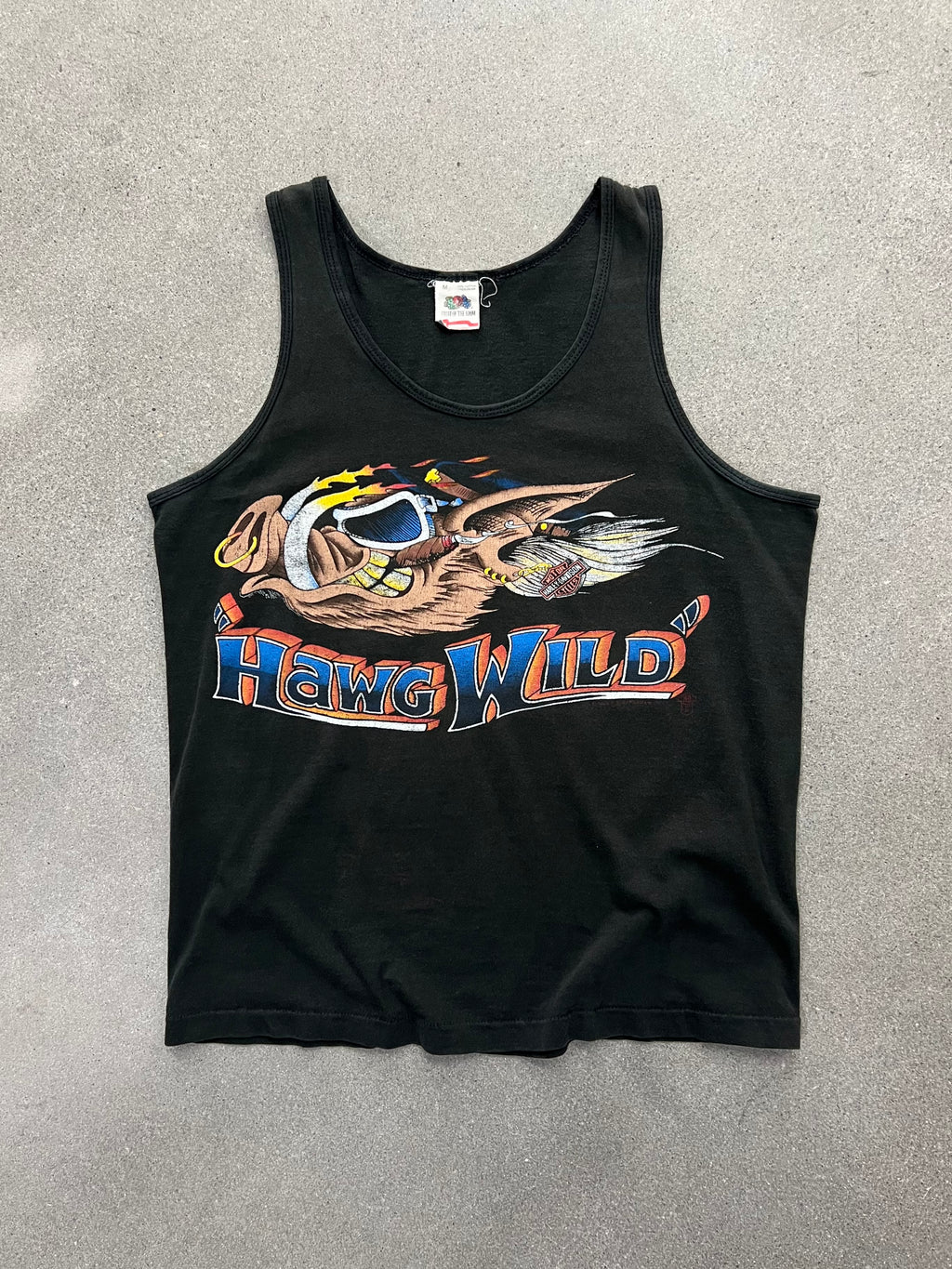 1989 Harley-Davidson Hawg Wild Sleeveless Shirt - M