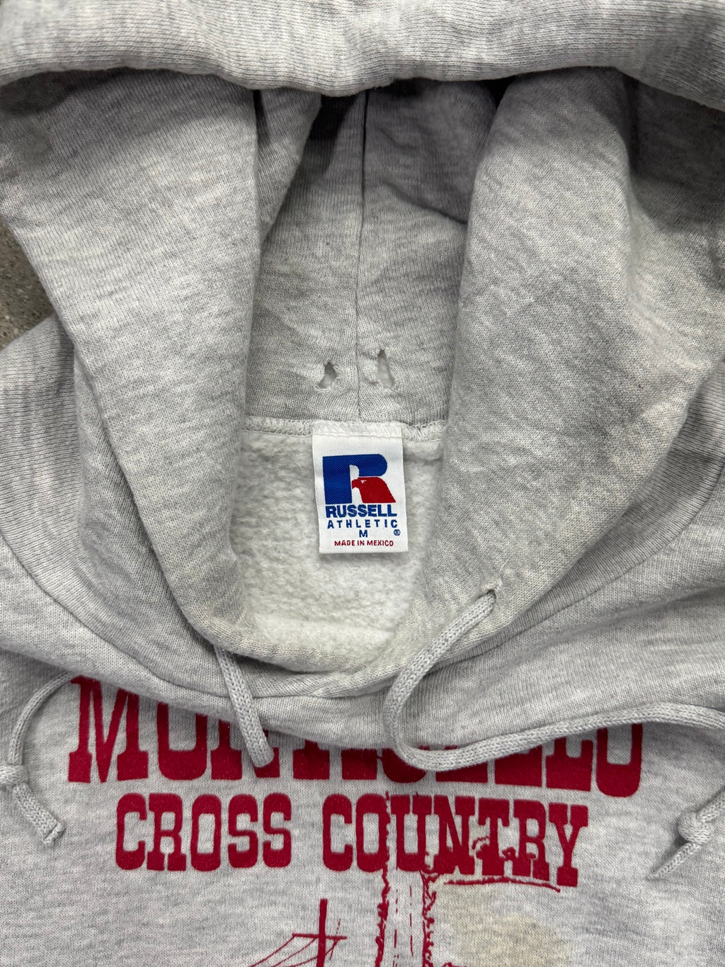 Russell Athletic Monticello Cross Country Pullover Hoodie - L