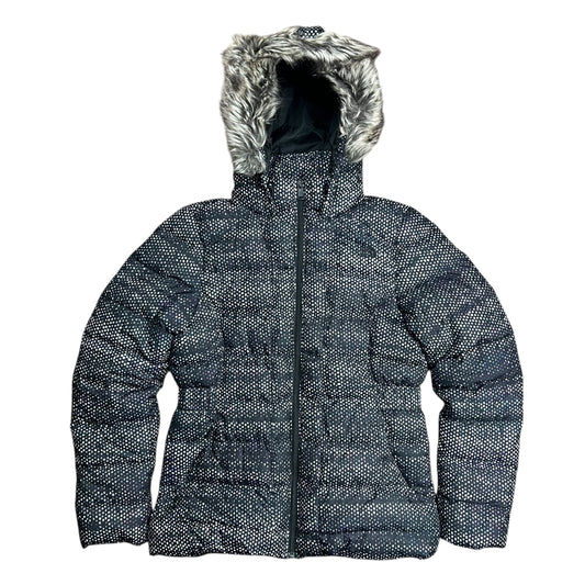 The North Face 550 Faux Fur Hooded Puffer Jacket - M