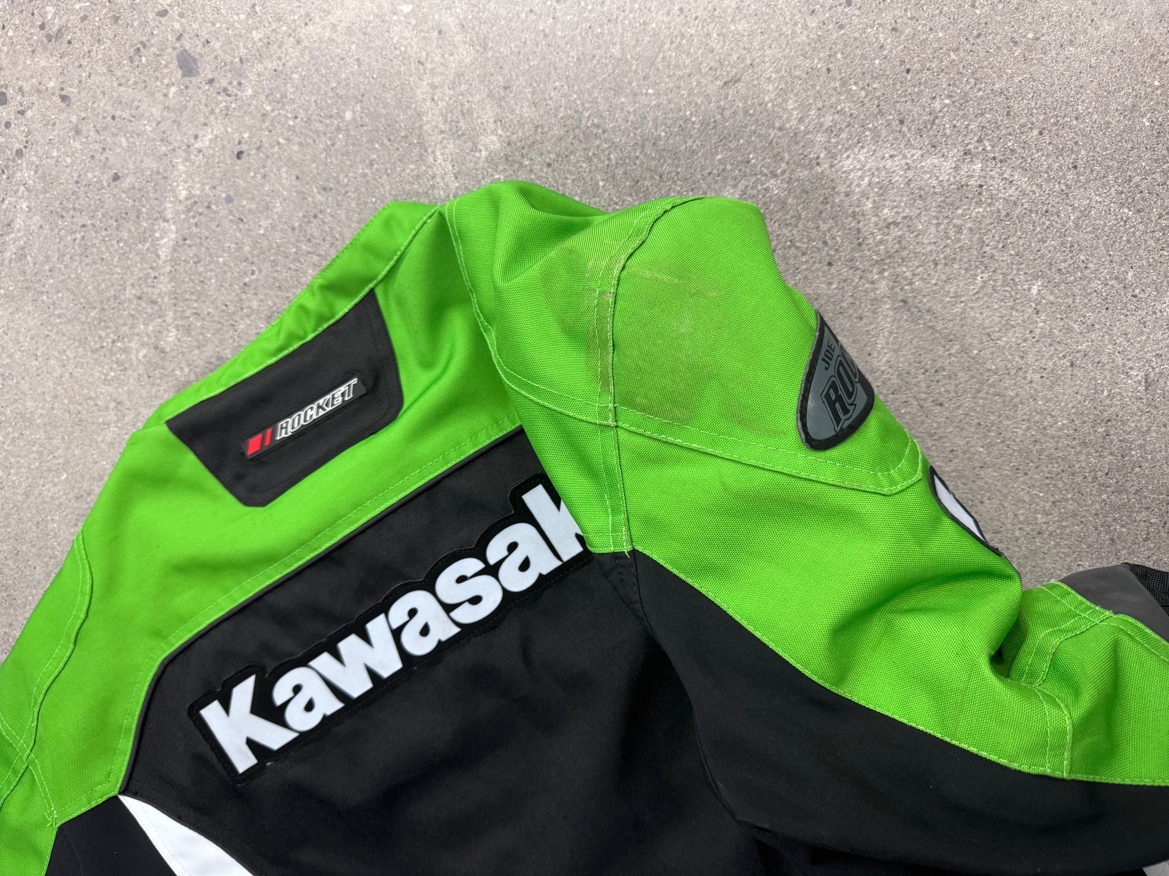 Kawasaki Joe Rocket Racing Motorcycle Jacket - XL