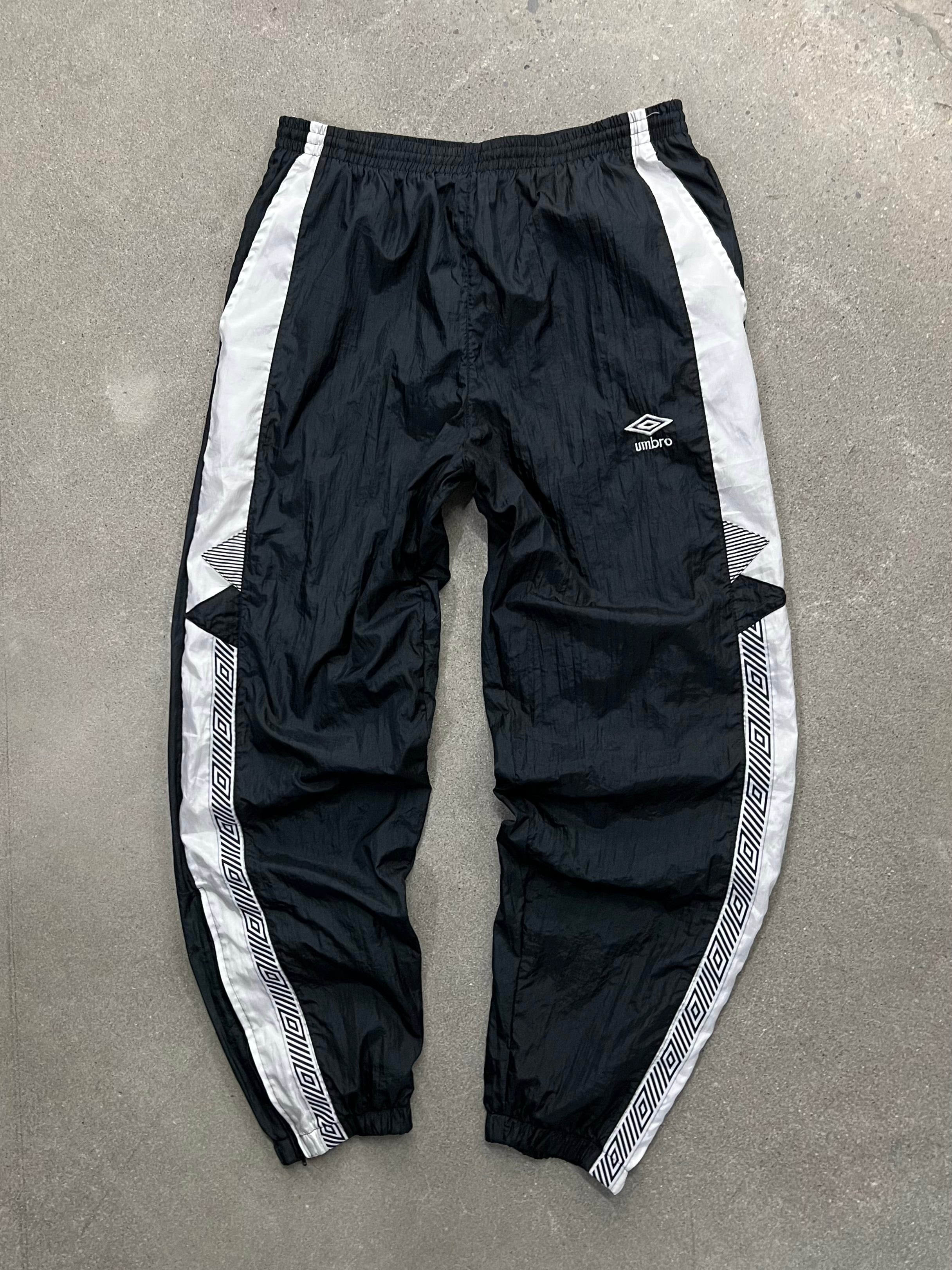 Umbro Stripe Tape Logo Track Pants - XL