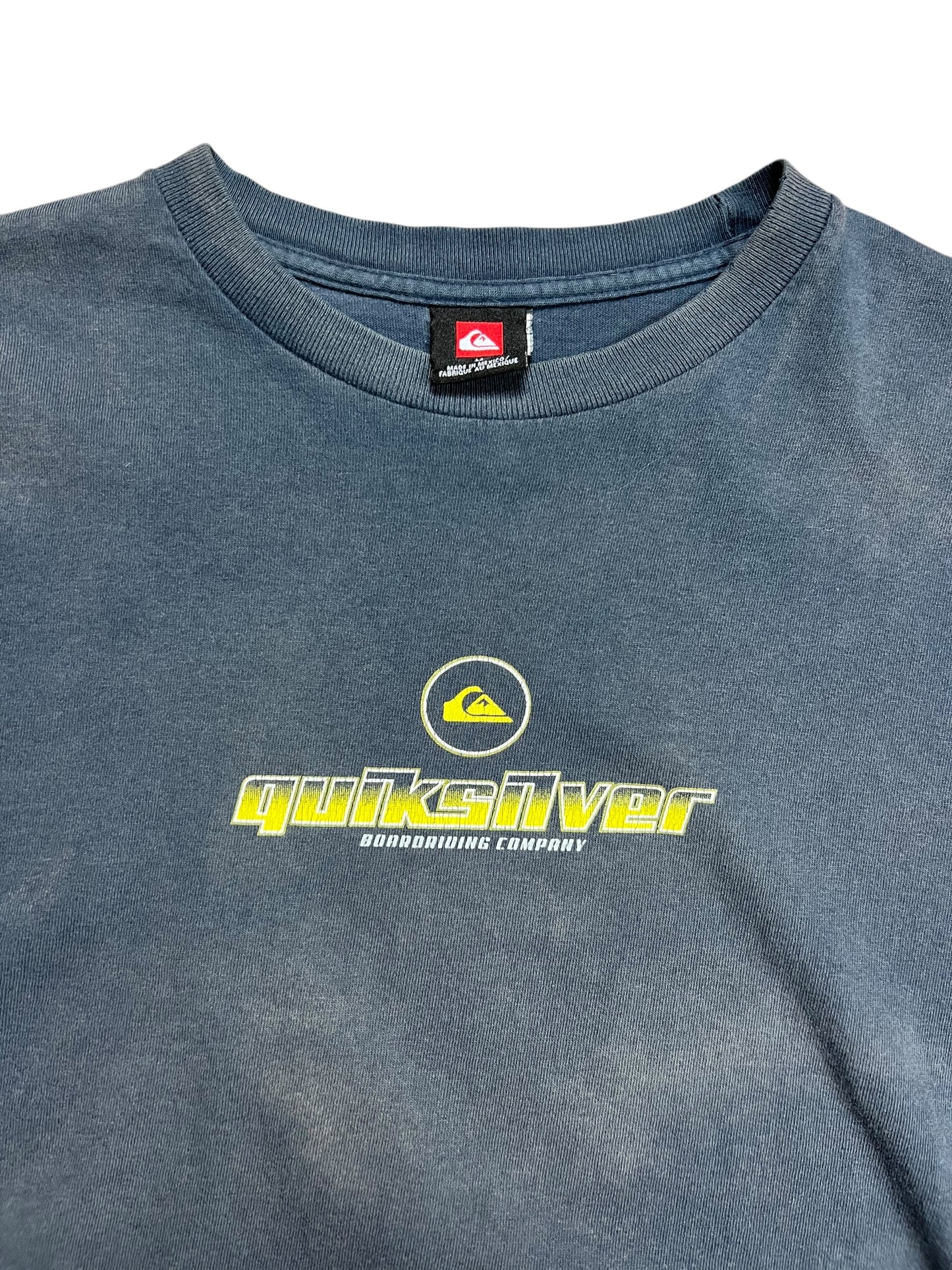 Quicksilver Faded Long-sleeve Shirt - M