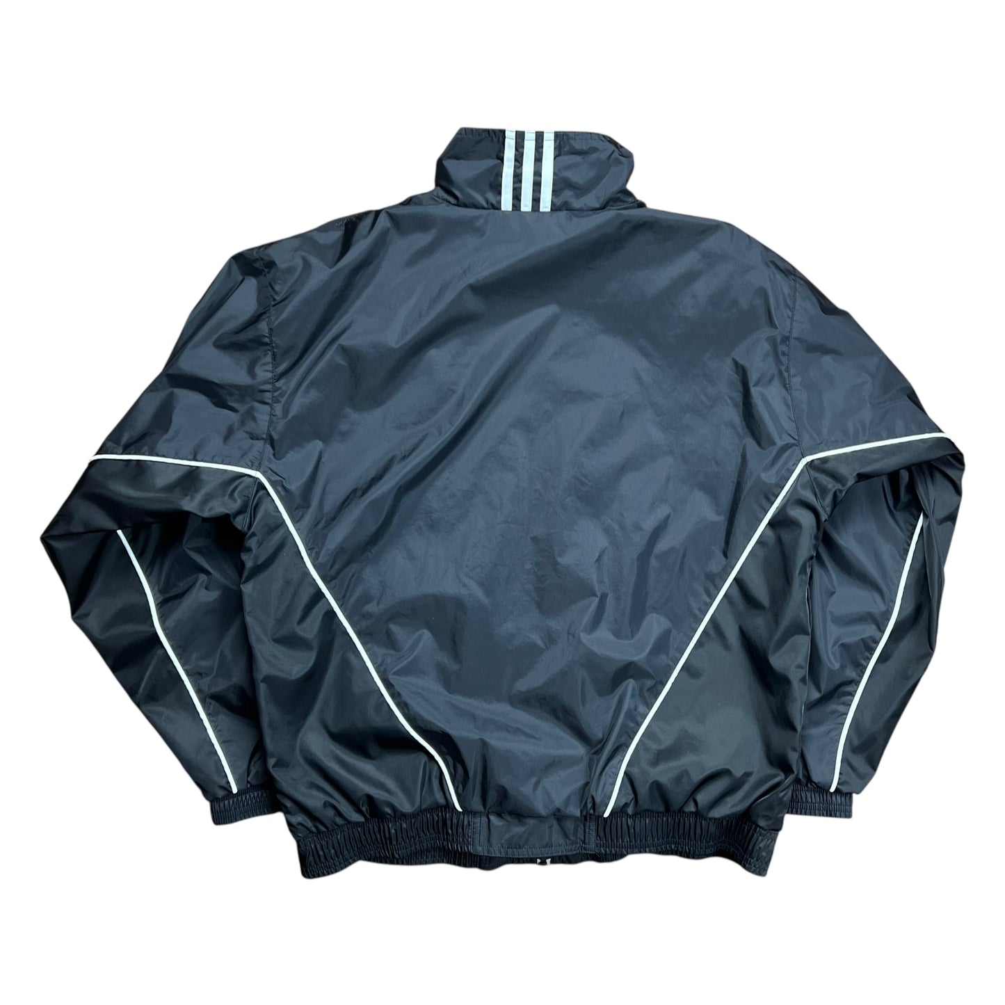 Adidas Lined Nylon Track Jacket - M