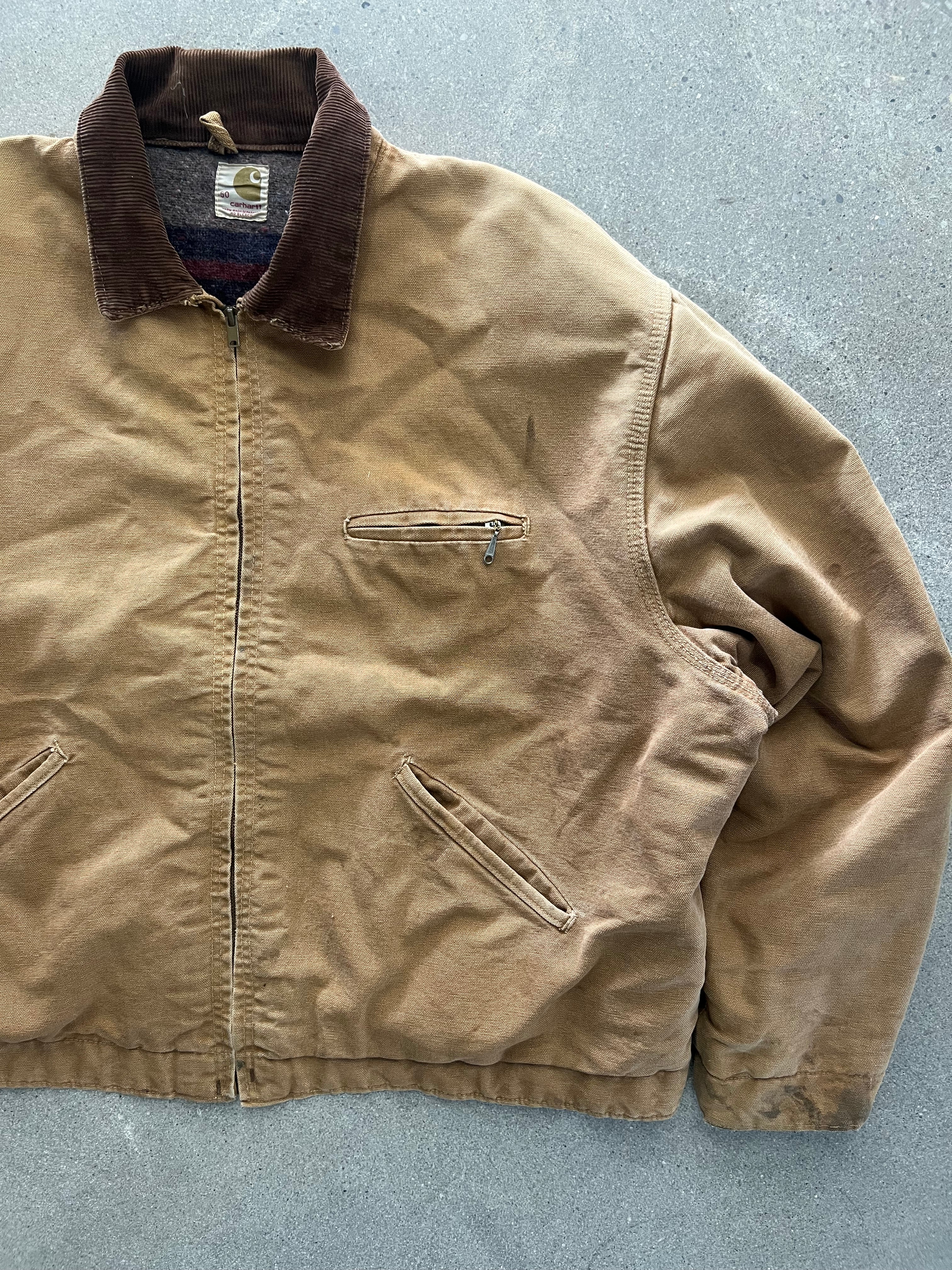 Carhartt Detroit Blanket Lined Work Jacket - XL