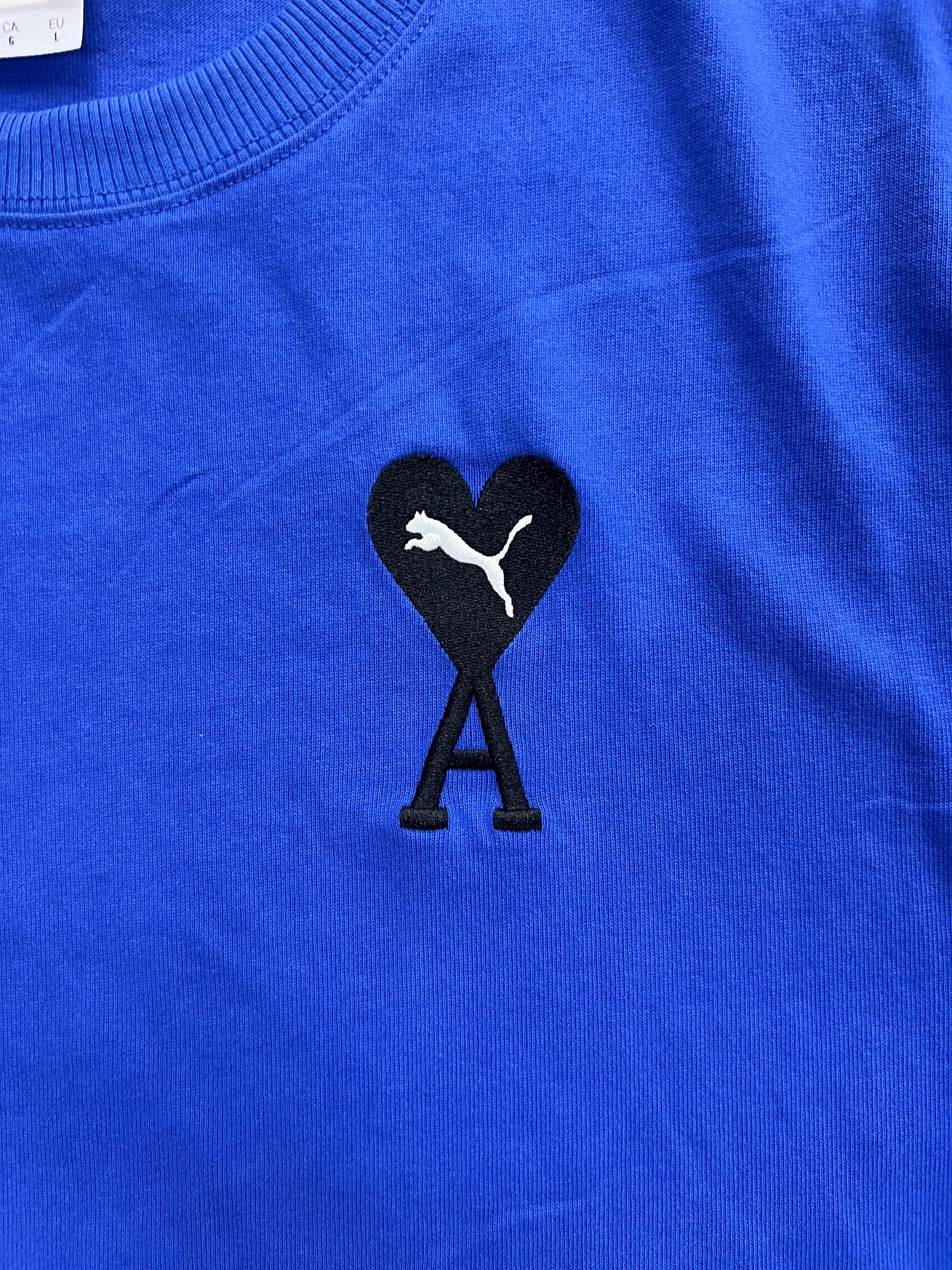 Puma x AMI Logo T-Shirt - L