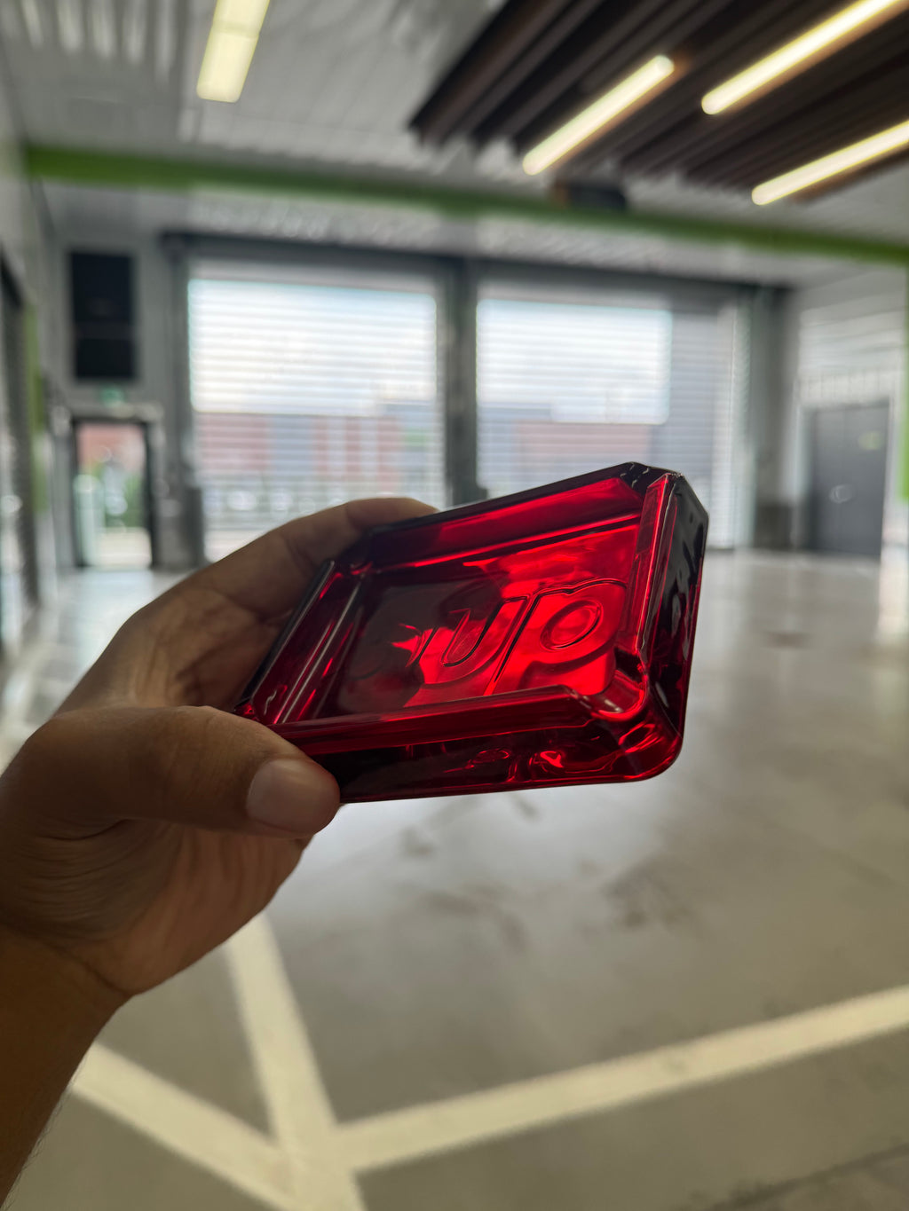 Supreme Debossed Glass Ashtray