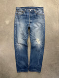 Faded & Distressed Levi’s 501XX Jeans - 34”