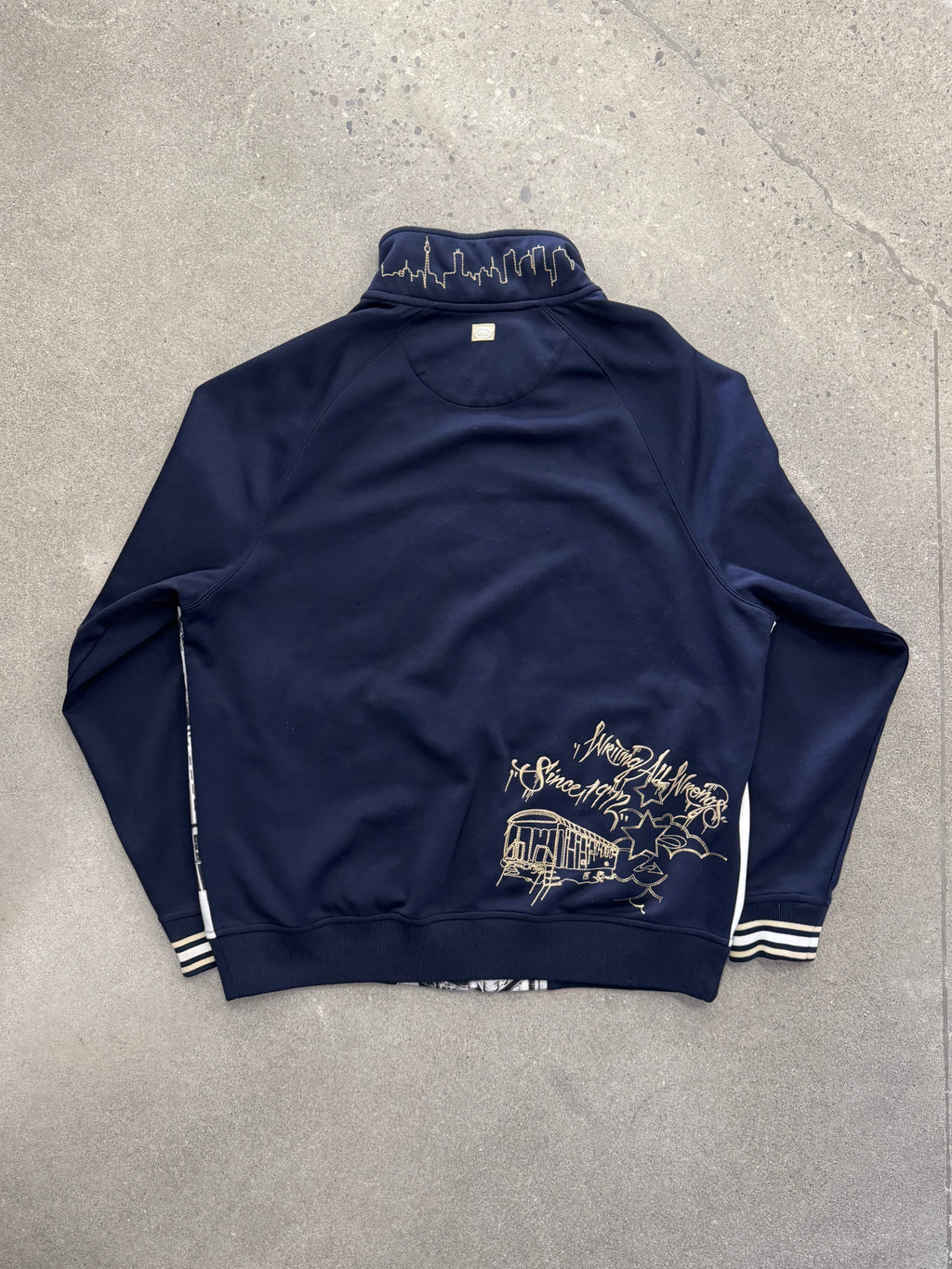 Mark Ecko Unltd. Baggy Full-Zip City Sweatshirt - L