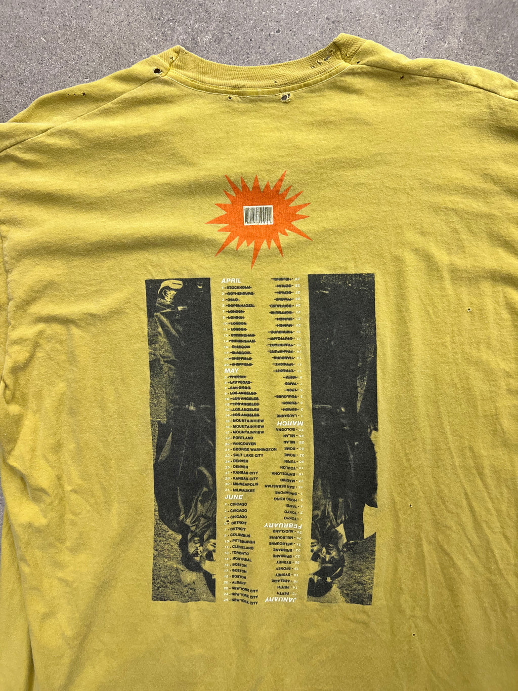 1995 R.E.M Monster Tour T-Shirt - XL